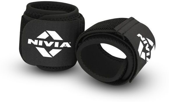 nivia Weight Lifting ,for Gym & Fitness Pack of 2 (Black) Free Size Wrist Support-picture-22
