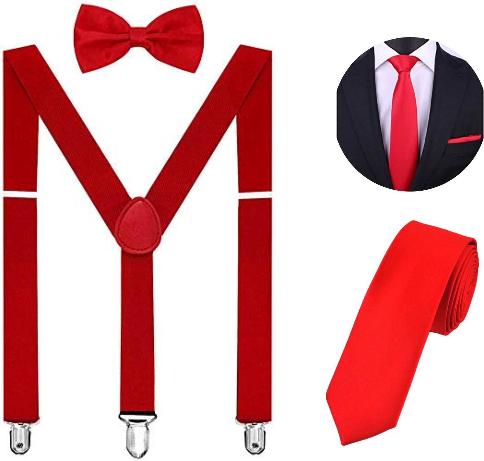 YOS TRENDZ Y- Back Suspenders for Men