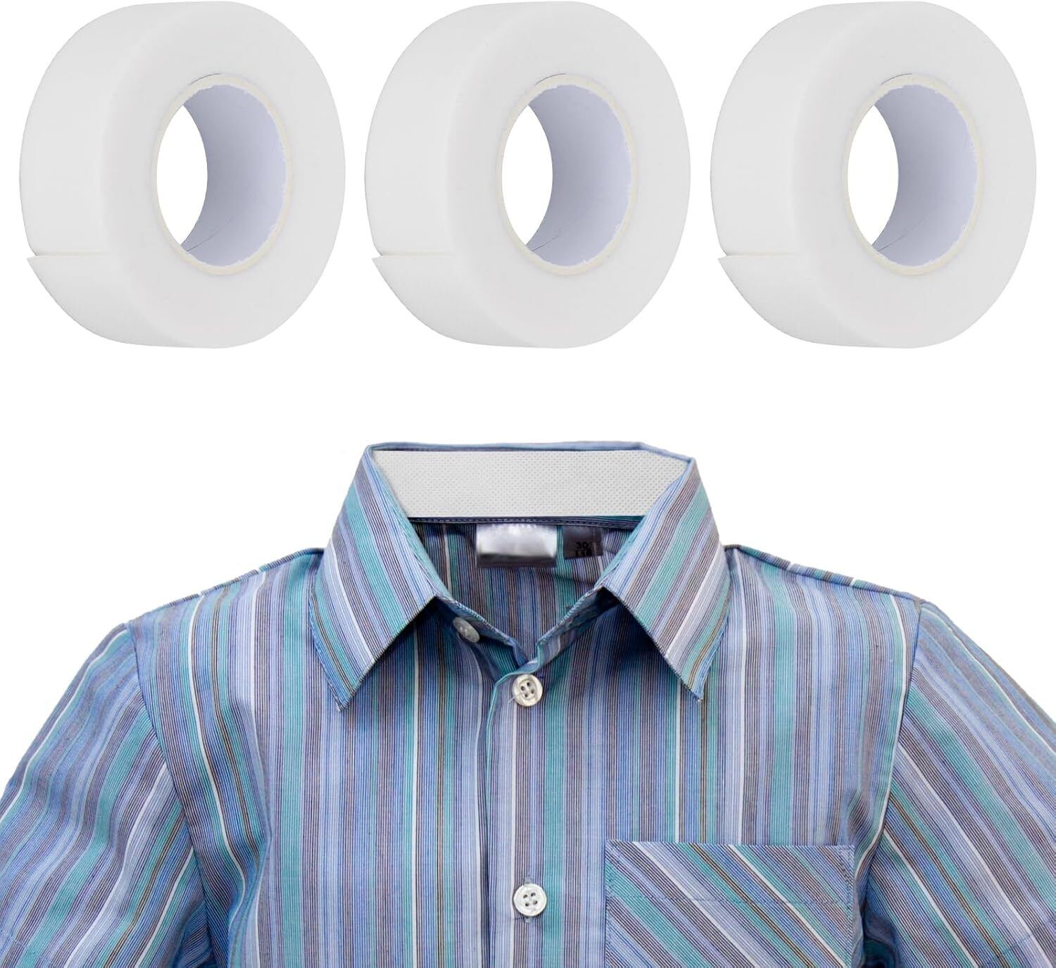 lixavanta Collar Protector Tape Sweat Pads Self-Adhesive Collar Protector Tape (Manual)-picture-46