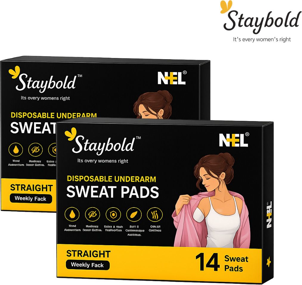 staybold Sweat Pads for Underarms | Sweat & Stain Protection | Daily Freshness | 28 Pads Sweat Pads-picture-40
