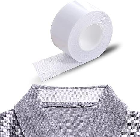 Self-adhesive Disposable Collar Protector Shirt Neck Liner Invisible Sweat Pads