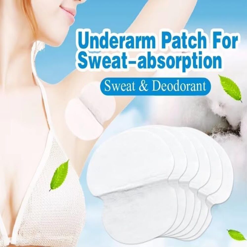 rhhg e com Premium Sweat Underarm Pads – Disposable 12x11 cm, 20pcs... Sweat Pads-picture-21
