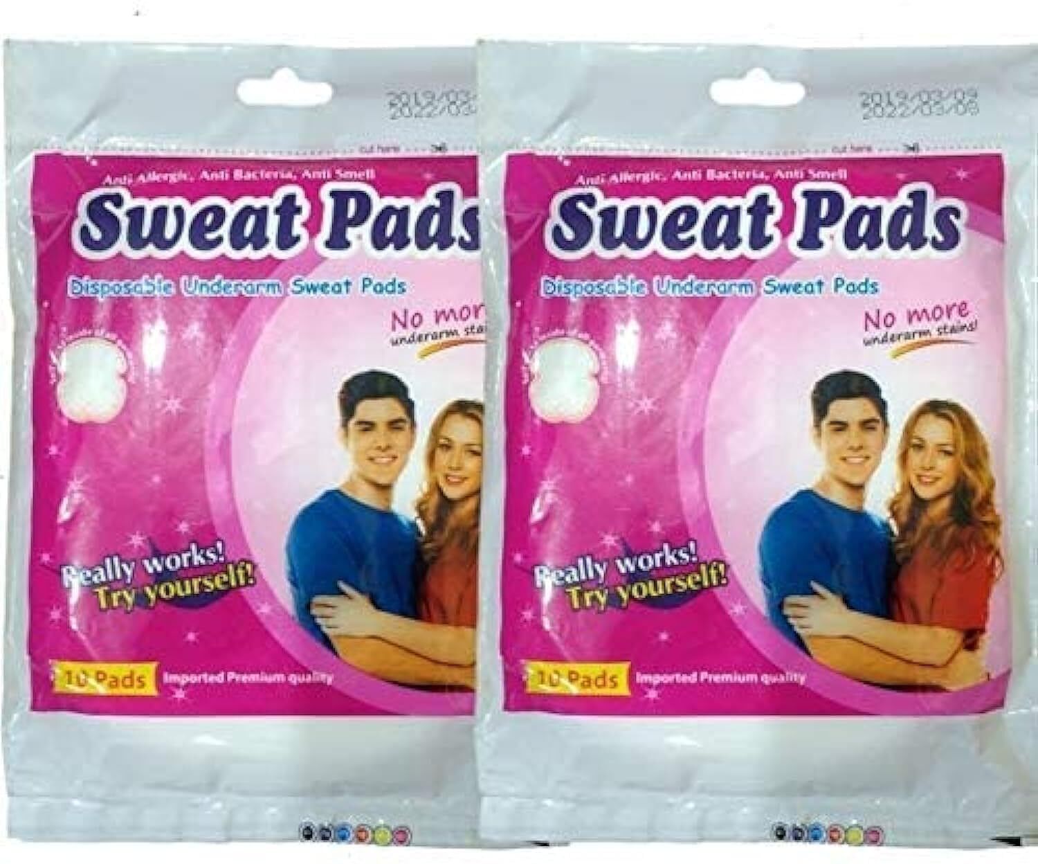 valuedeal sweat pad_910 pack of 2 Sweat Pads-picture-1