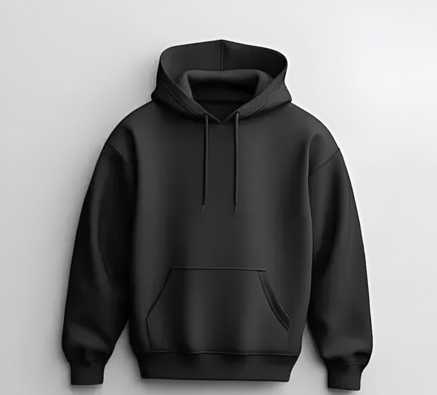 pinkpal Men Colorblock Hooded Neck Black Sweater-picture-12