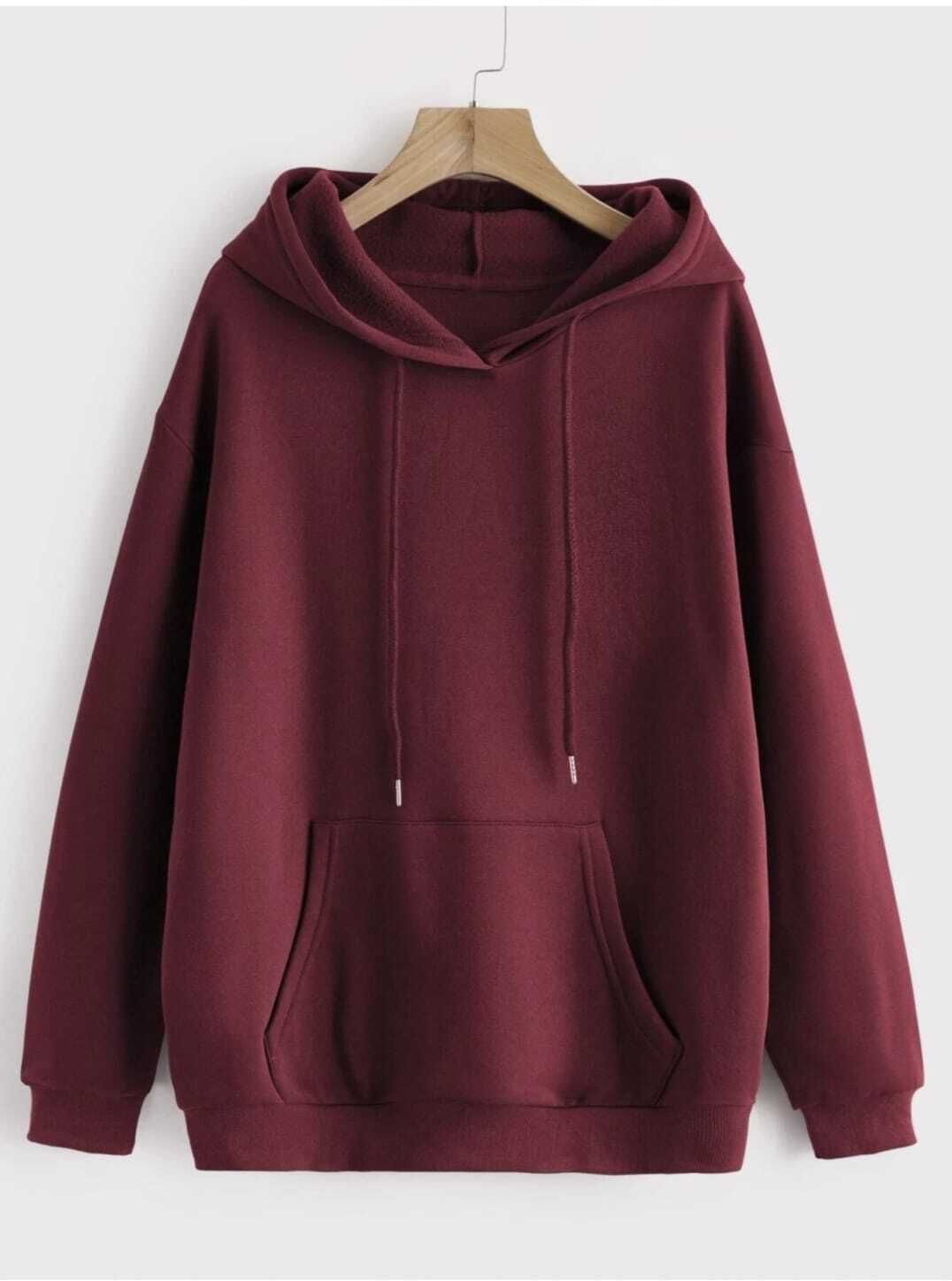 bi fashion Men Solid Hooded Neck Black Sweater-picture-11