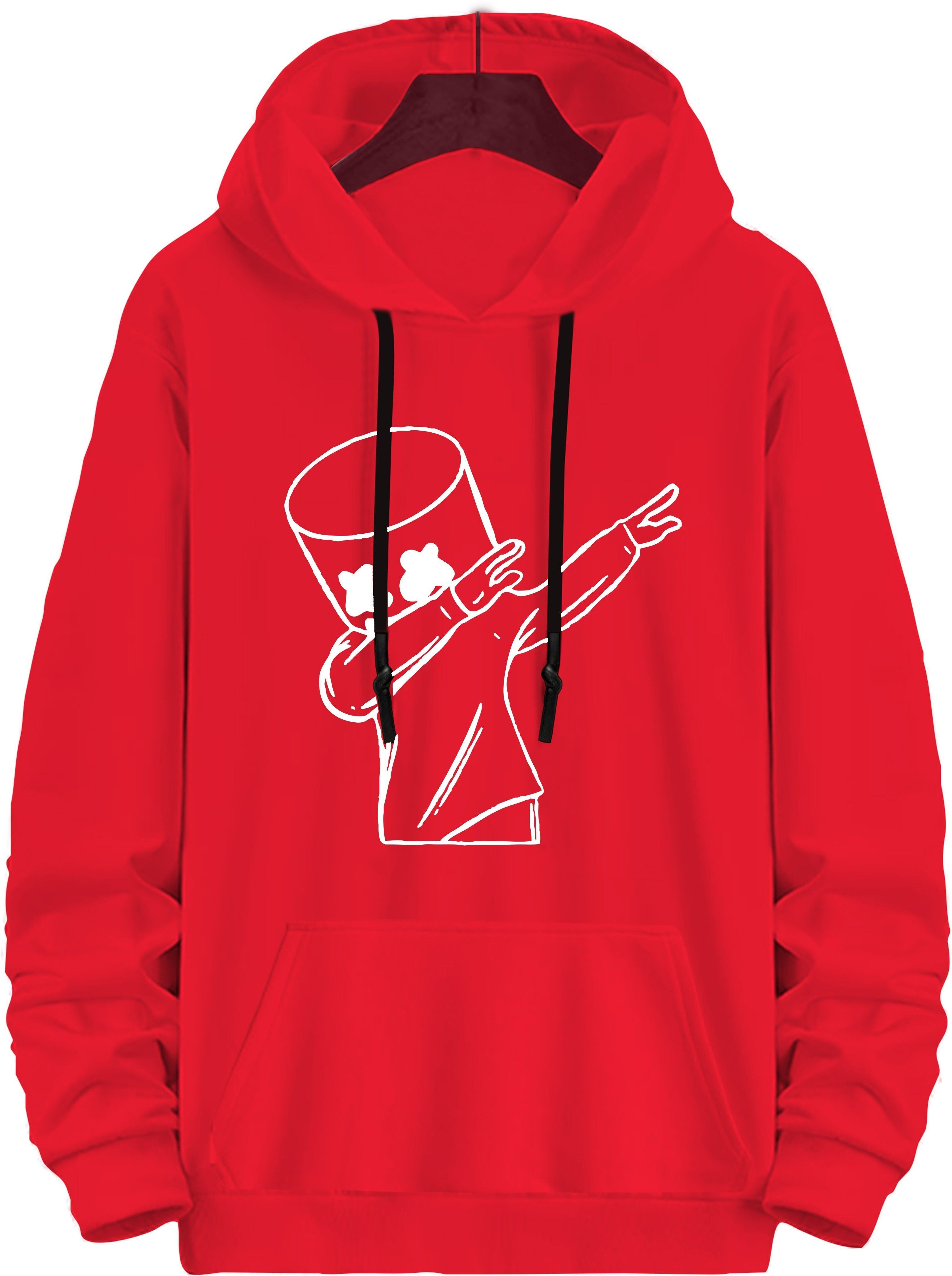ramzox Men Full Sleeve Printed Hooded Sweatshirt-picture-23