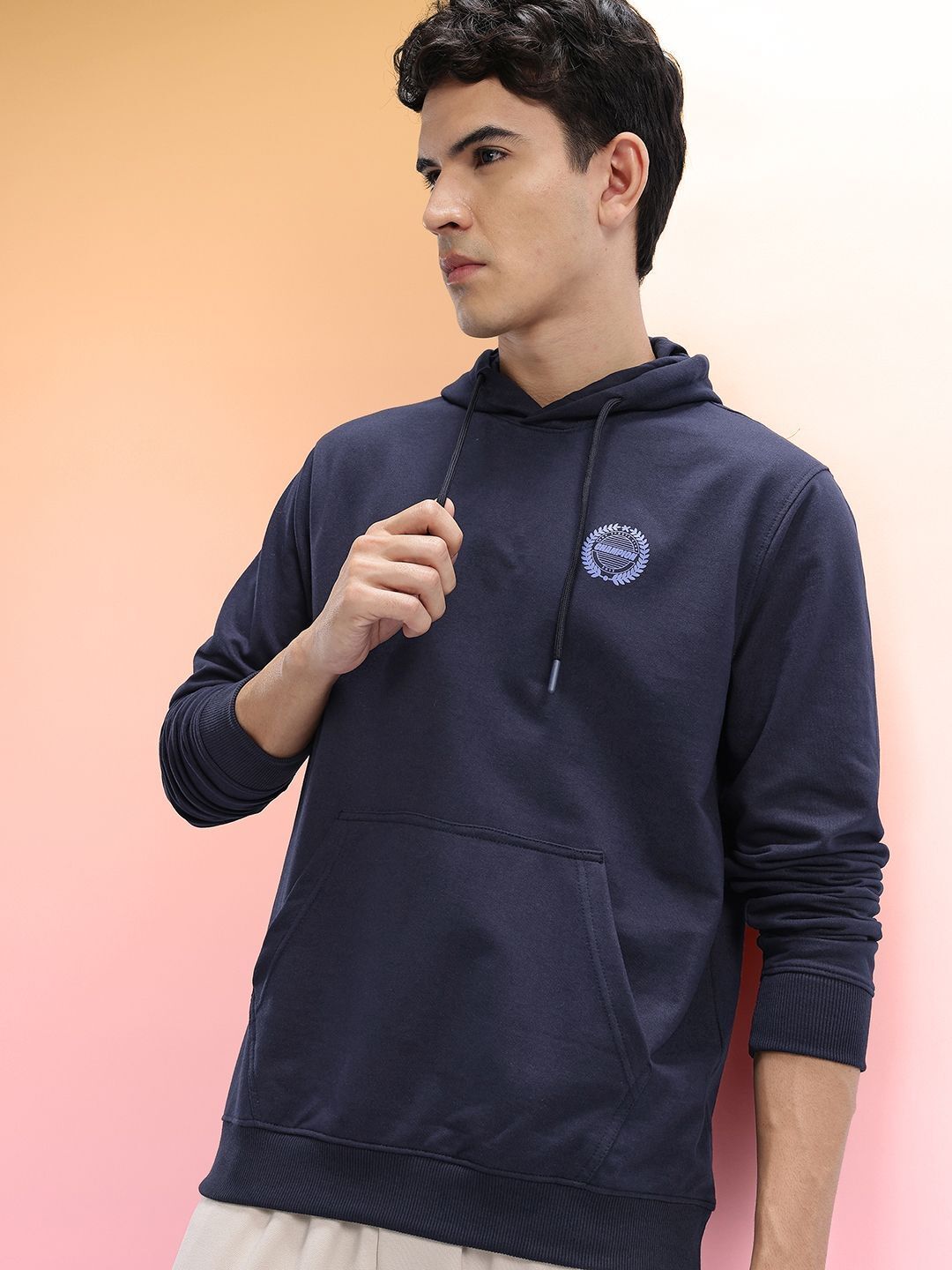 hrx by hrithik roshan Men Full Sleeve Solid Hooded Sweatshirt-picture-11