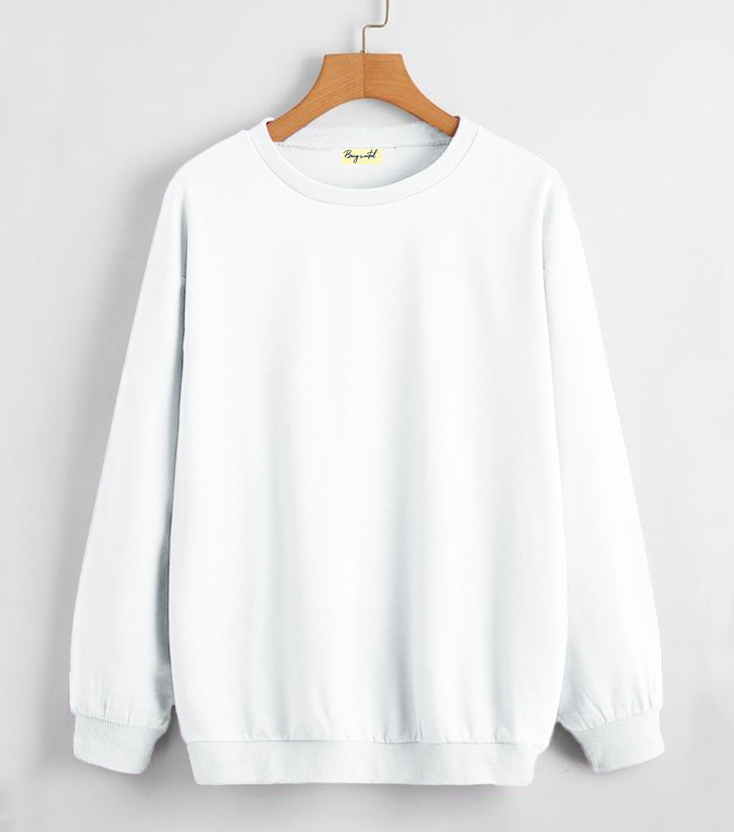 being wanted Men Full Sleeve Solid Sweatshirt-picture-13