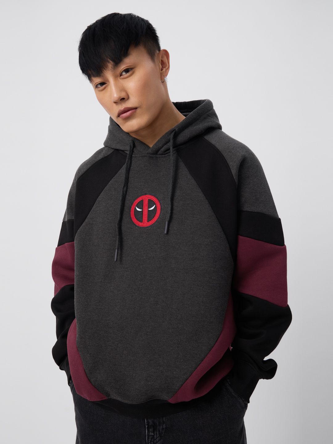 the souled store Men Full Sleeve Printed Hooded Sweatshirt-picture-12