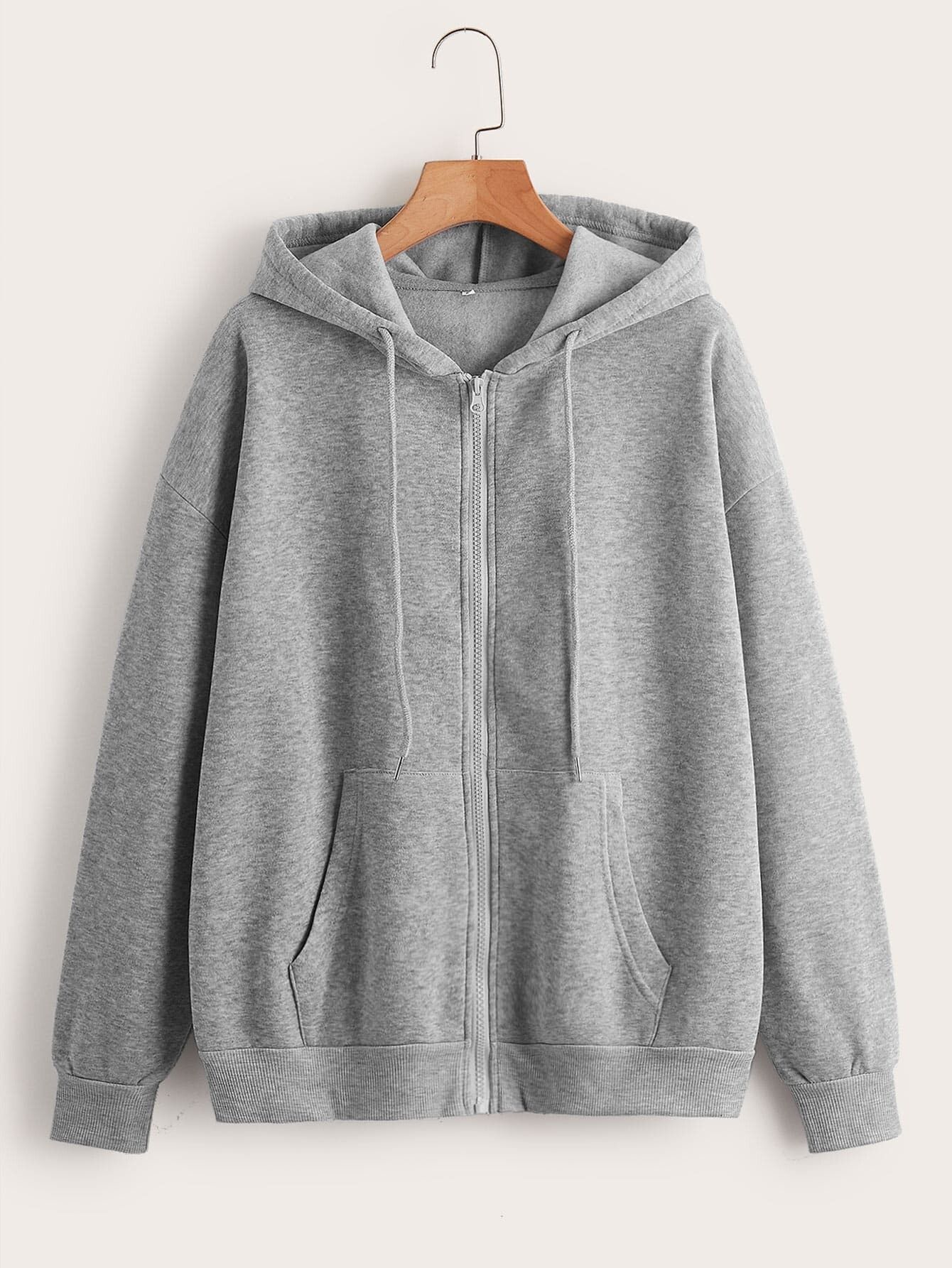 prinsi fashion Women Full Sleeve Solid Hooded Sweatshirt-picture-41