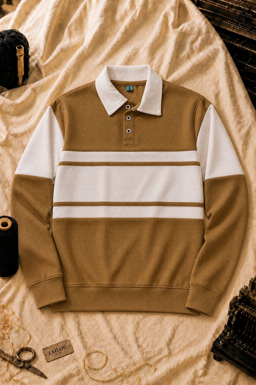 Men Full Sleeve Color Block Sweatshirt-image-24