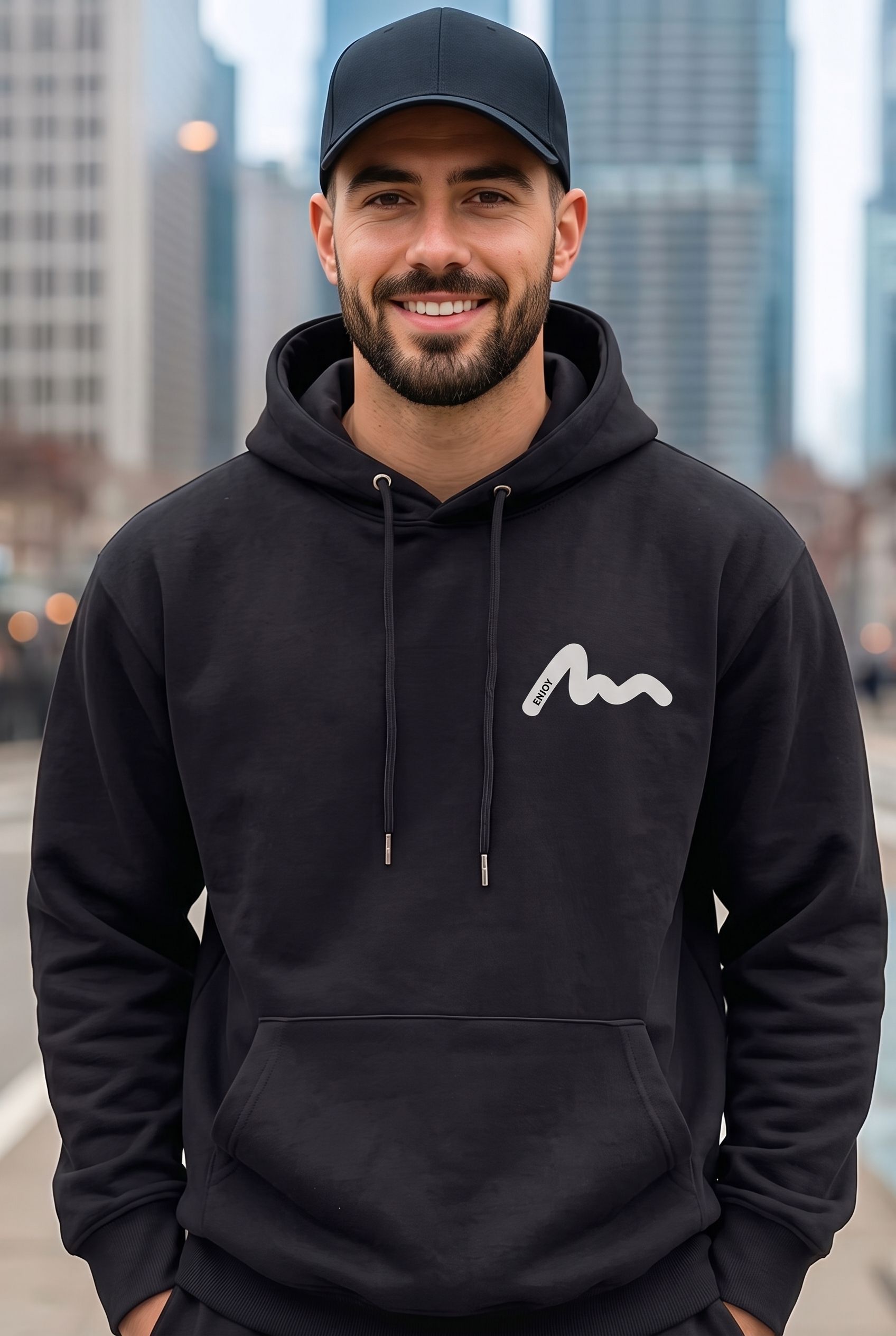 sydney hills Men Full Sleeve Solid Hooded Sweatshirt-picture-17