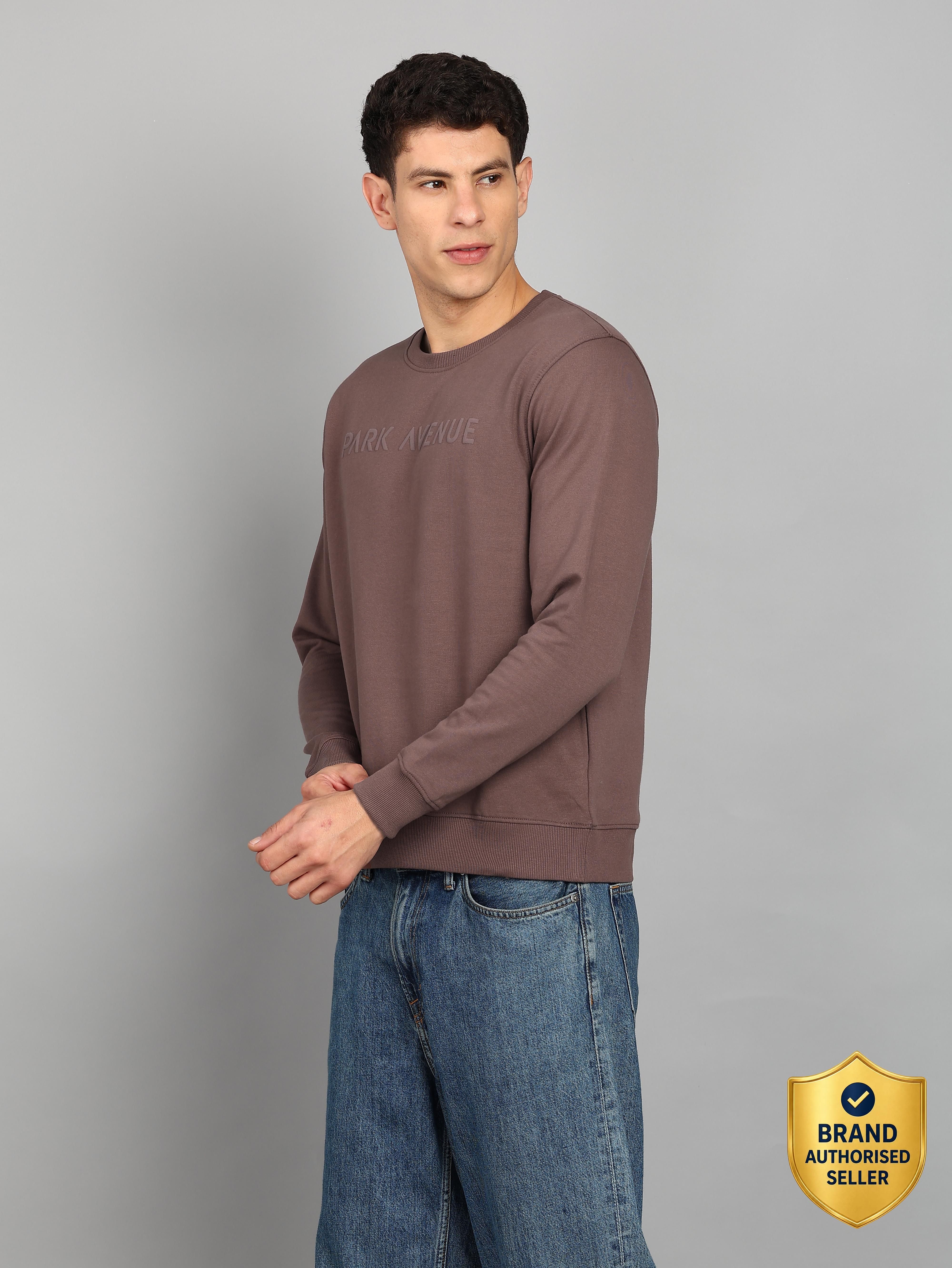 park avenue Men Full Sleeve Solid Sweatshirt-picture-10