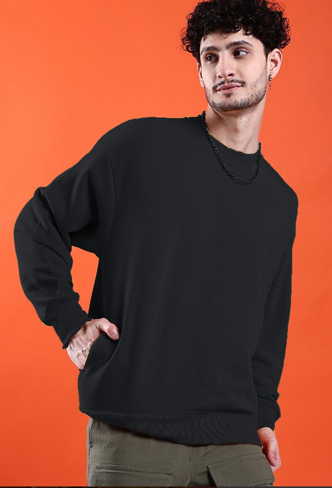 ad & av Men Full Sleeve Solid Sweatshirt-picture-13