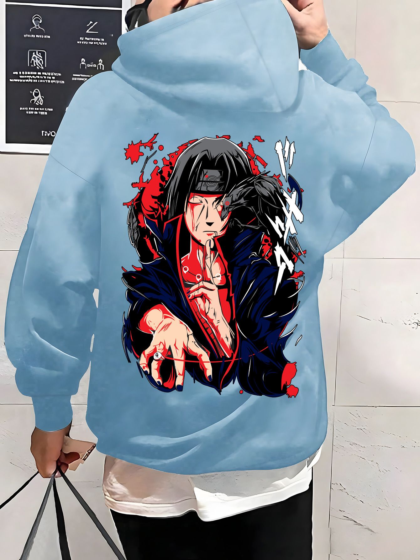 benny brooks Men Full Sleeve Printed Hooded Sweatshirt-picture-23