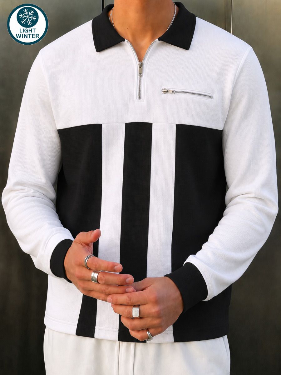try this Men Full Sleeve Color Block Sweatshirt-picture-33