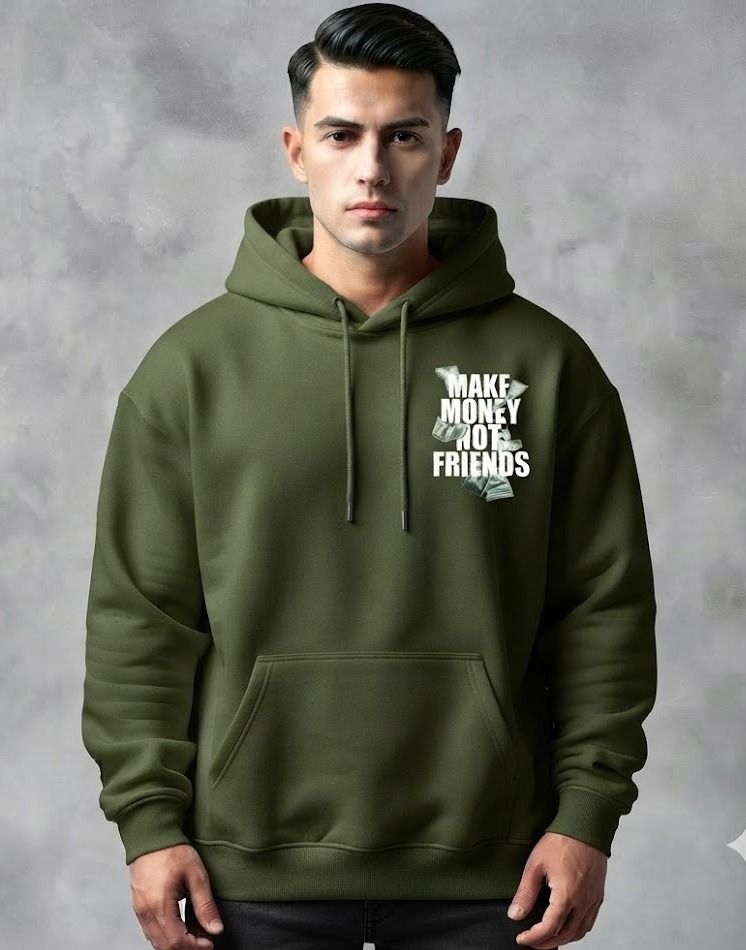 urvcreation Men Full Sleeve Graphic Print Reversible Hooded Sweatshirt-picture-25