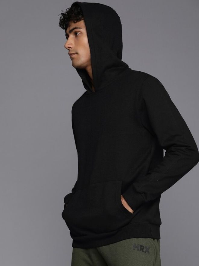 hrx by hrithik roshan Men Full Sleeve Solid Hooded Sweatshirt-picture-11