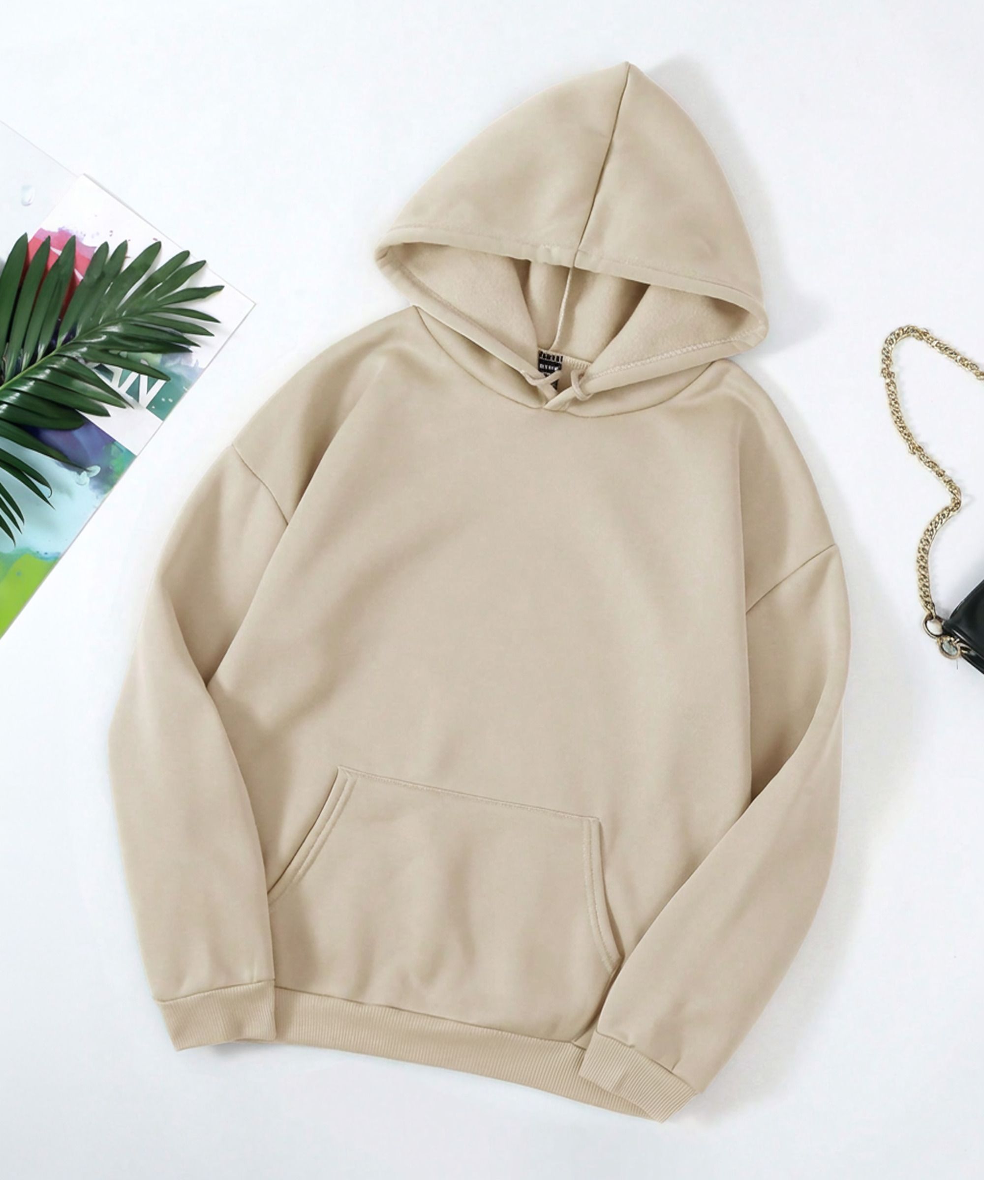 moyzikh Women Full Sleeve Solid Hooded Sweatshirt-picture-11