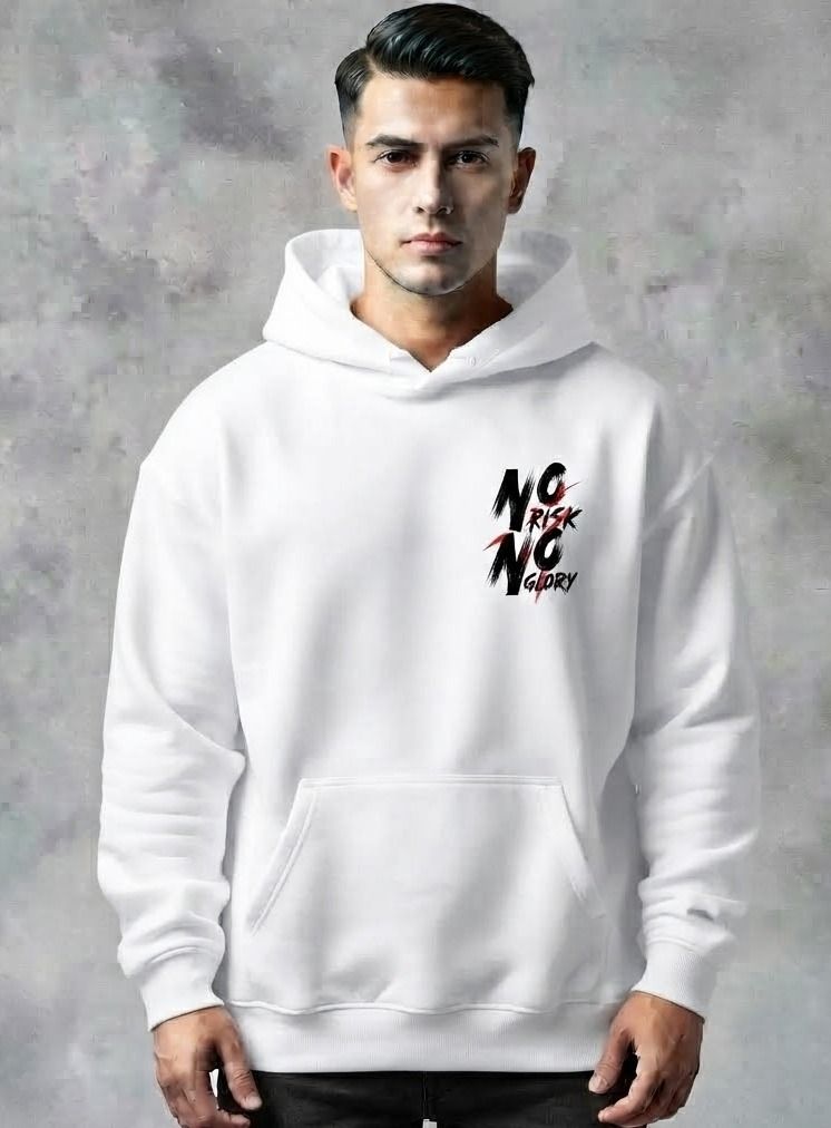 urvcreation Men Full Sleeve Graphic Print Reversible Hooded Sweatshirt-picture-24