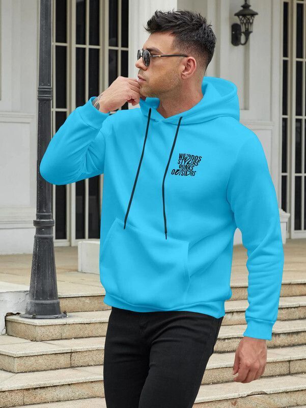 ramzox Men Full Sleeve Printed Hooded Sweatshirt-picture-30