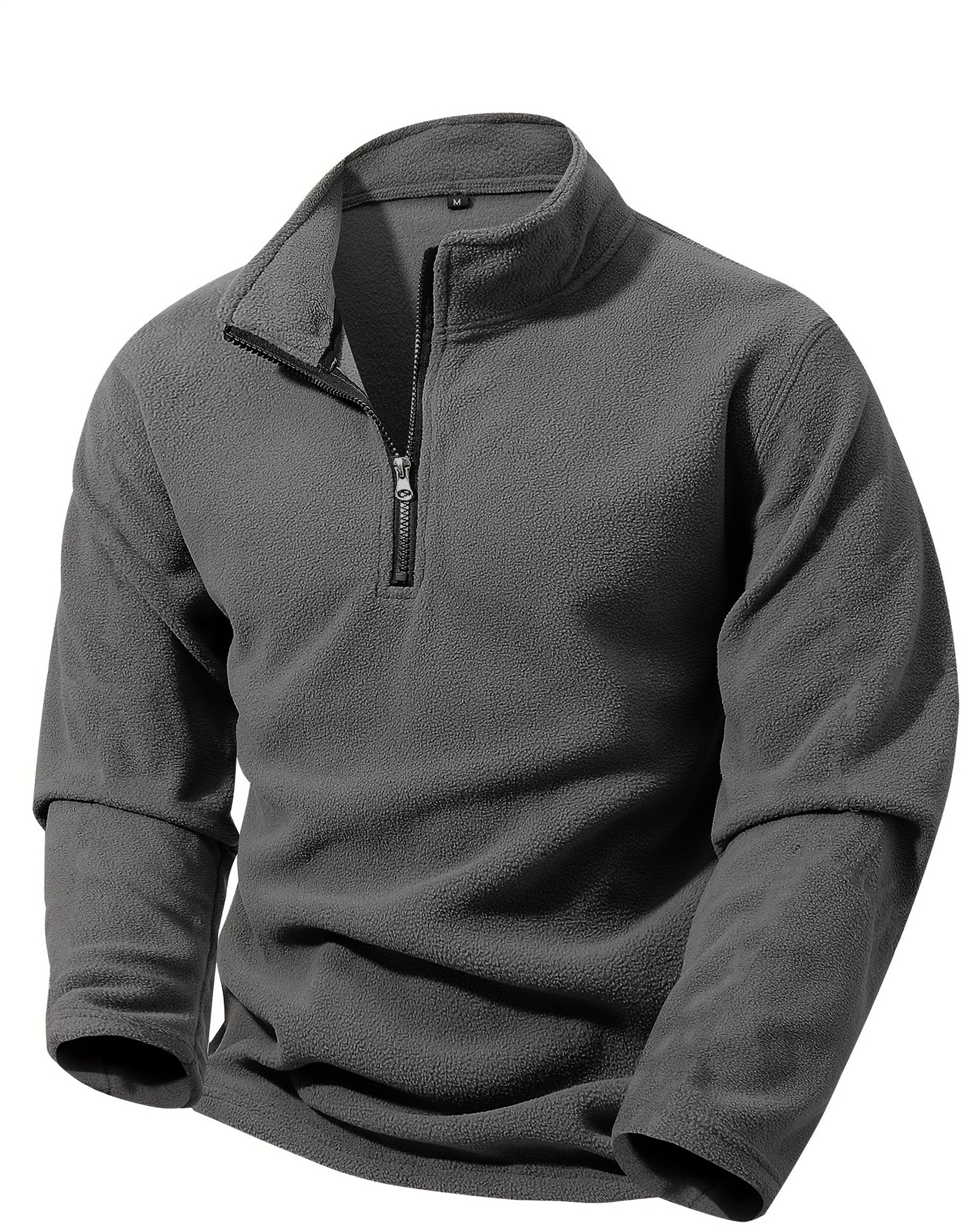 Men Full Sleeve Solid Sweatshirt