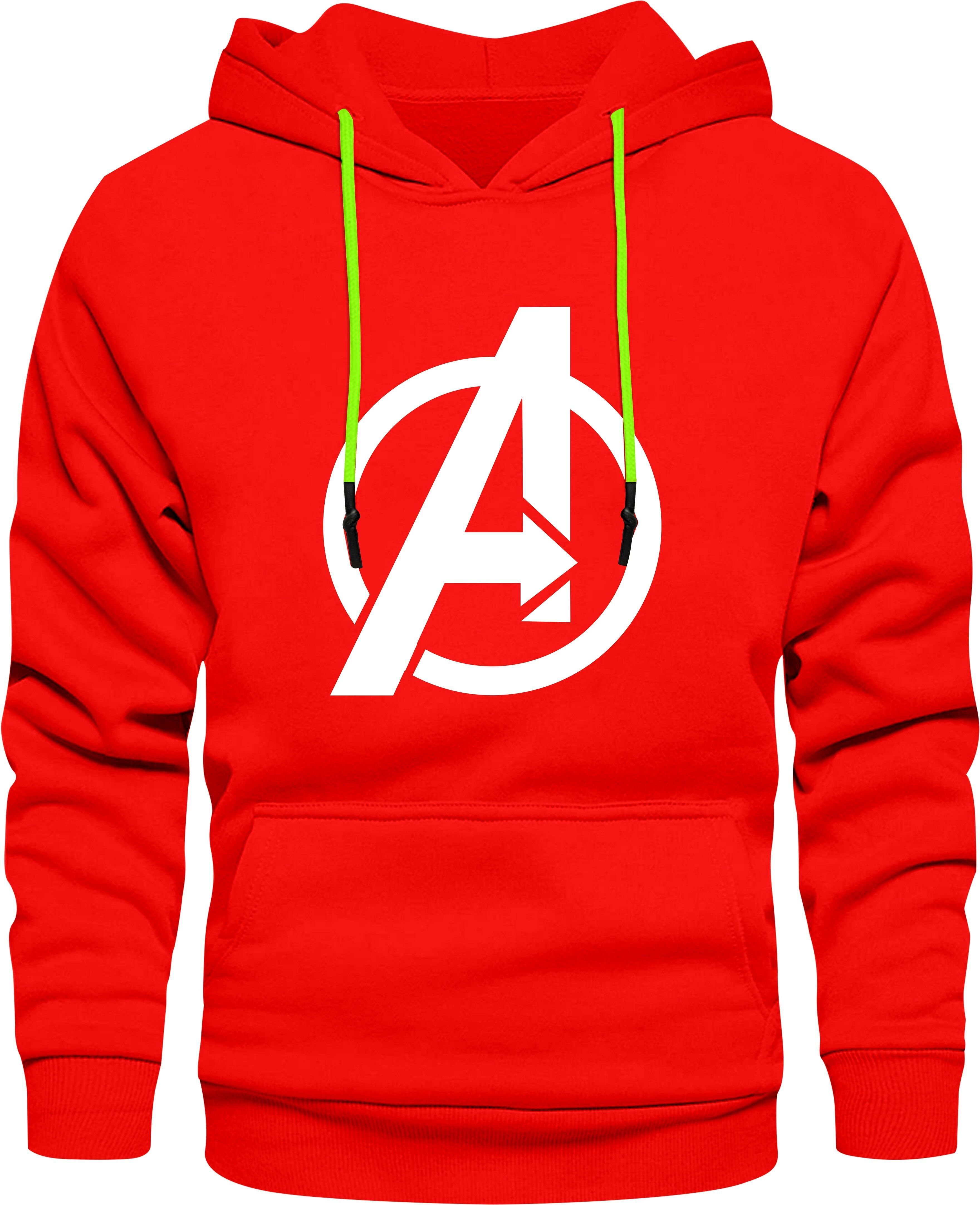 ramzox Men Full Sleeve Printed Hooded Sweatshirt-picture-14
