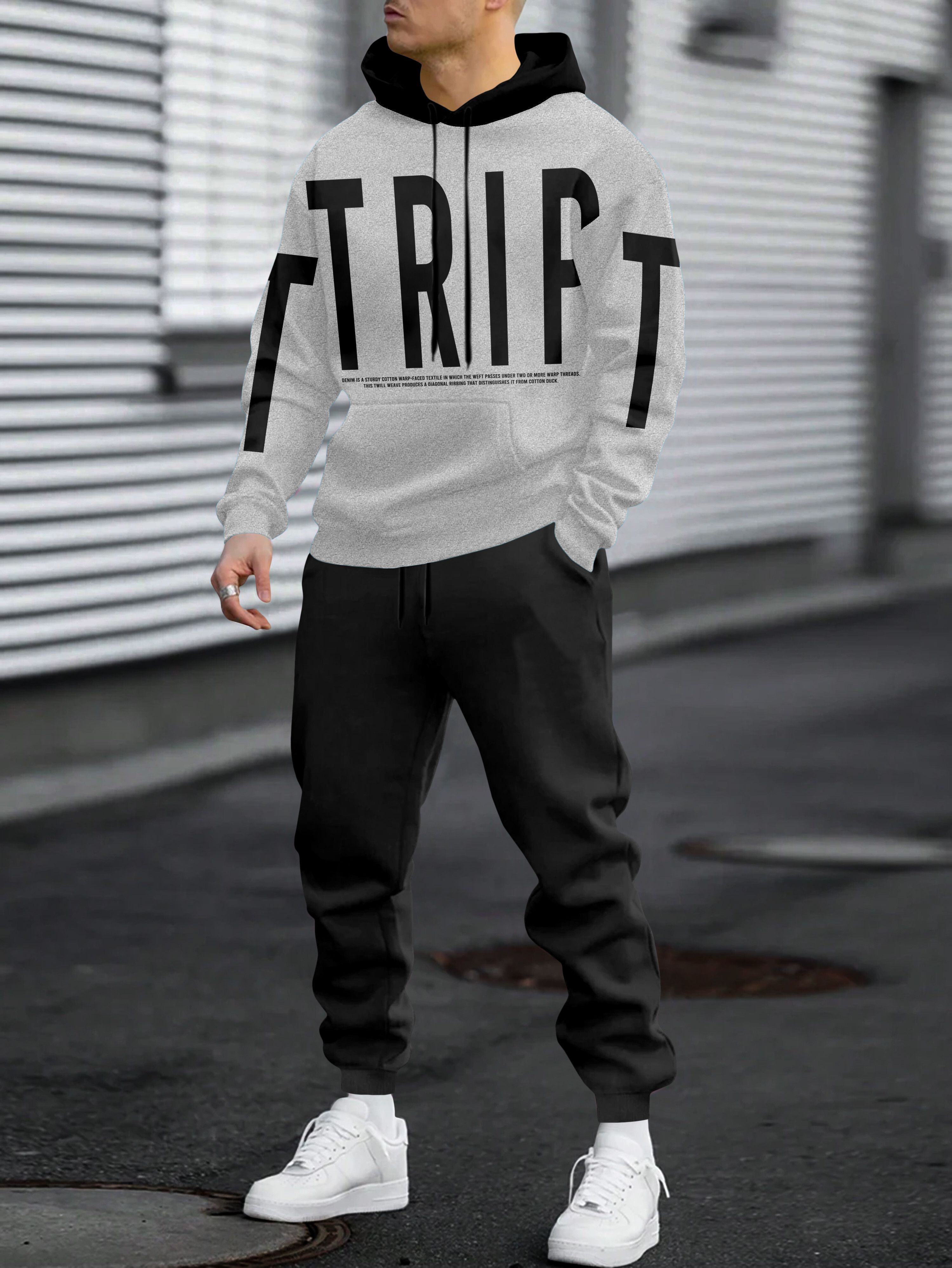 triptee Men Full Sleeve Printed Hooded Sweatshirt-picture-34