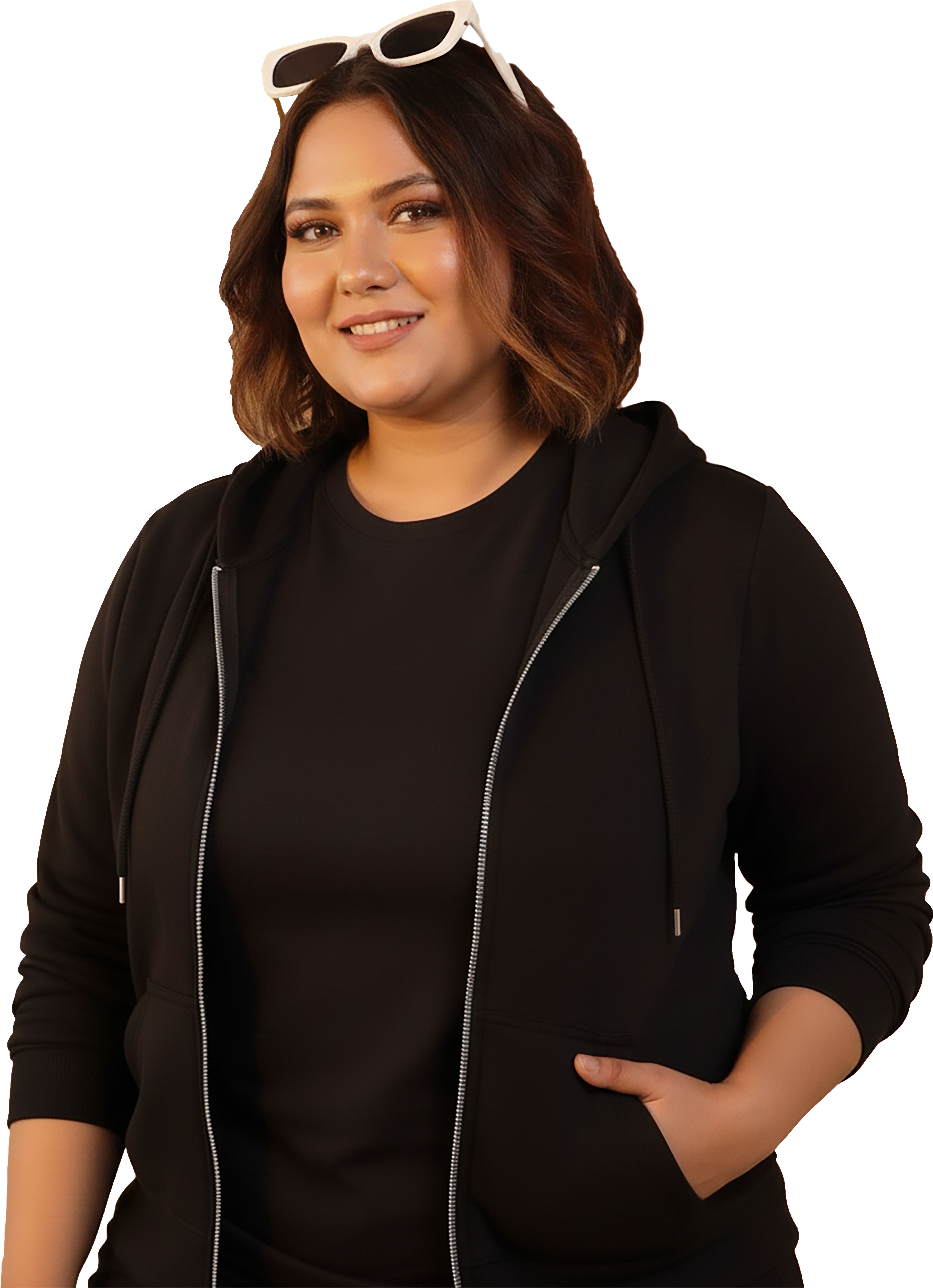 elite soul Women Full Sleeve Solid Hooded Sweatshirt-picture-44