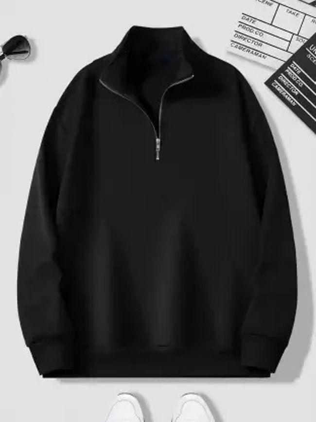 clothy Men Full Sleeve Solid Sweatshirt-picture-27