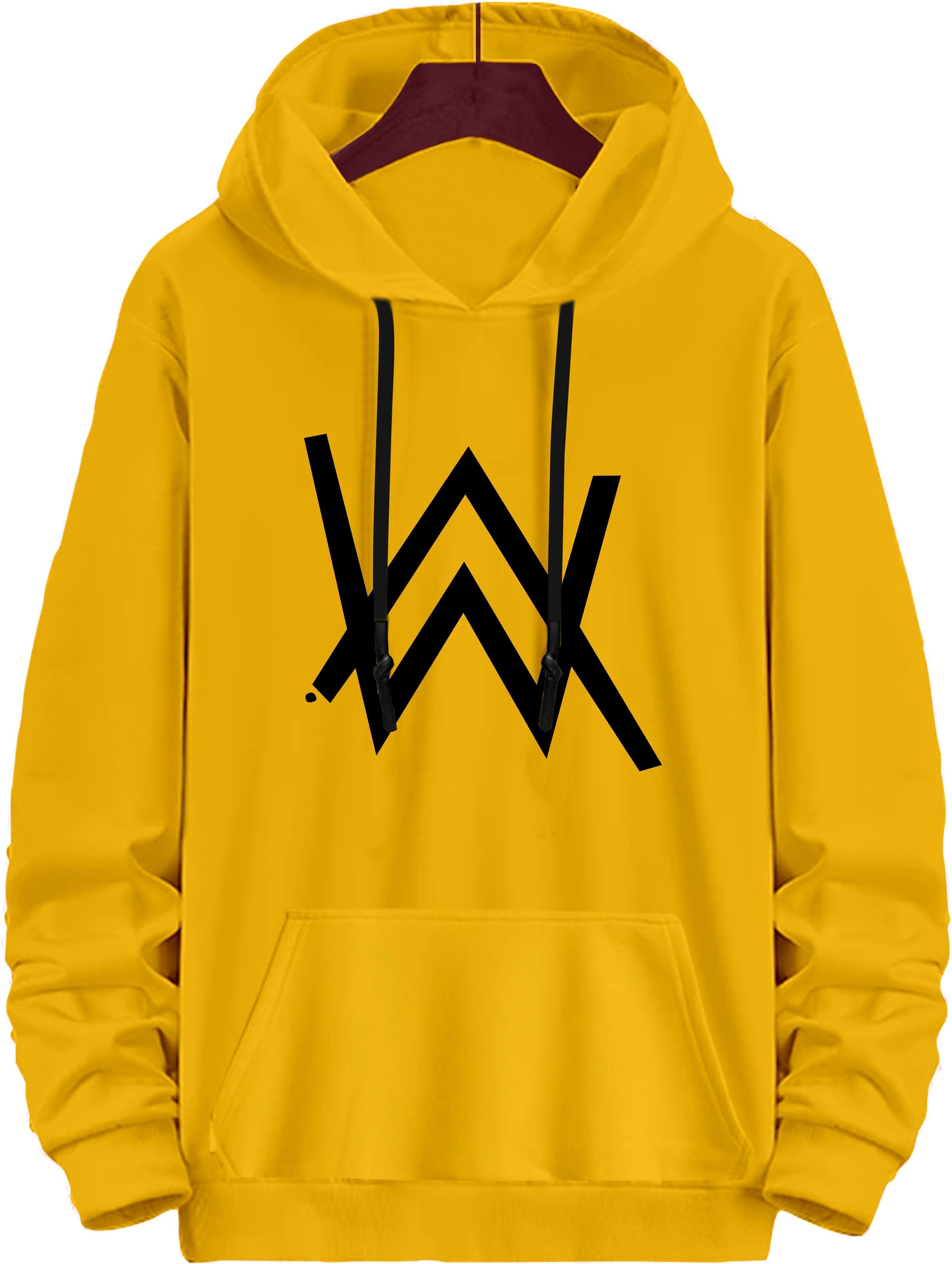 ramzox Men Full Sleeve Printed Hooded Sweatshirt-picture-11