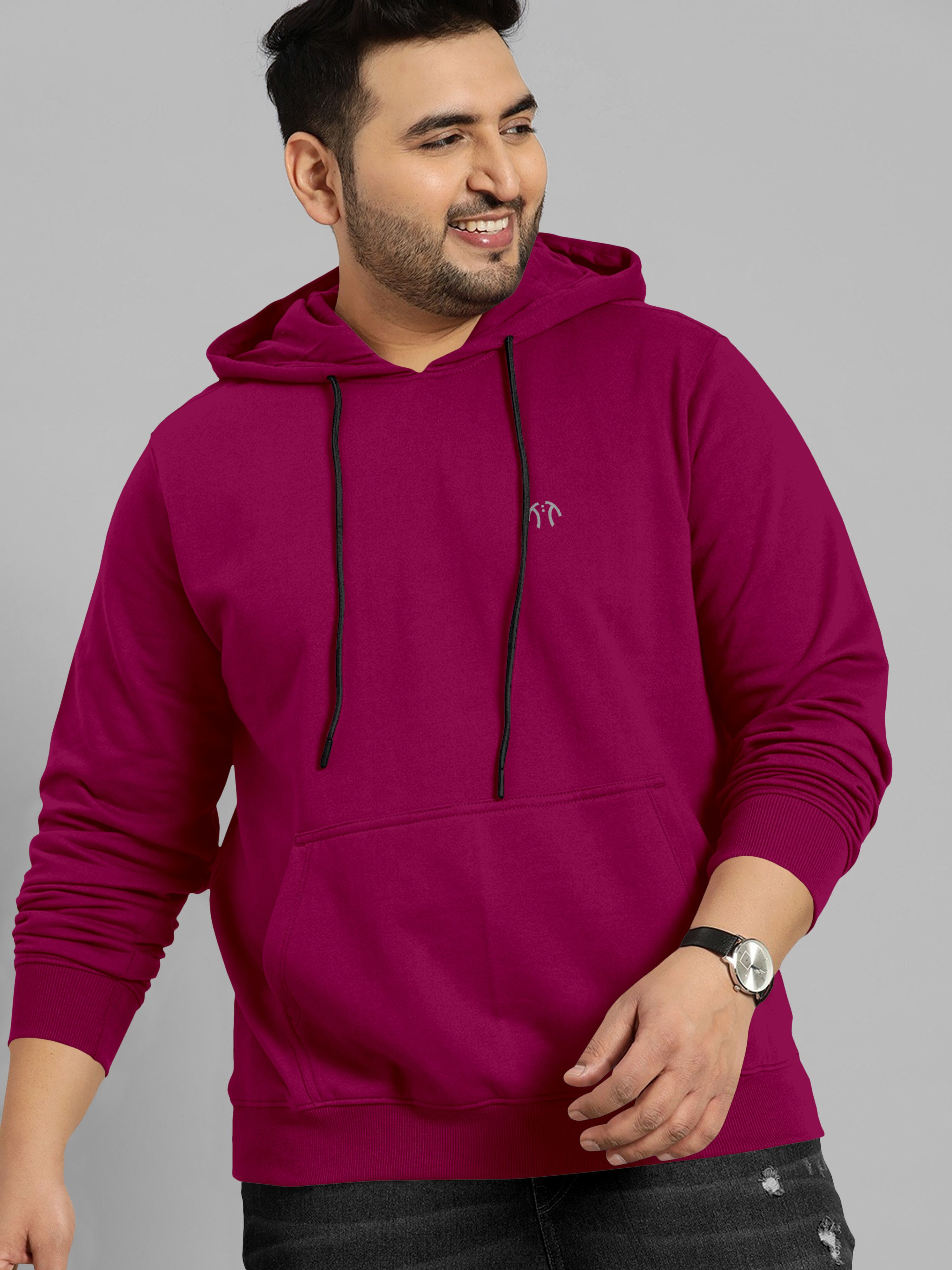 triptee Men Full Sleeve Solid Hooded Sweatshirt-picture-21