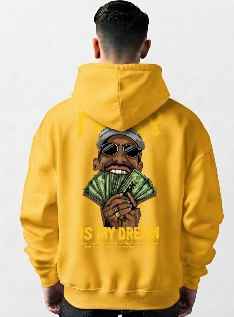 urvcreation Men Full Sleeve Graphic Print Reversible Hooded Sweatshirt-picture-29
