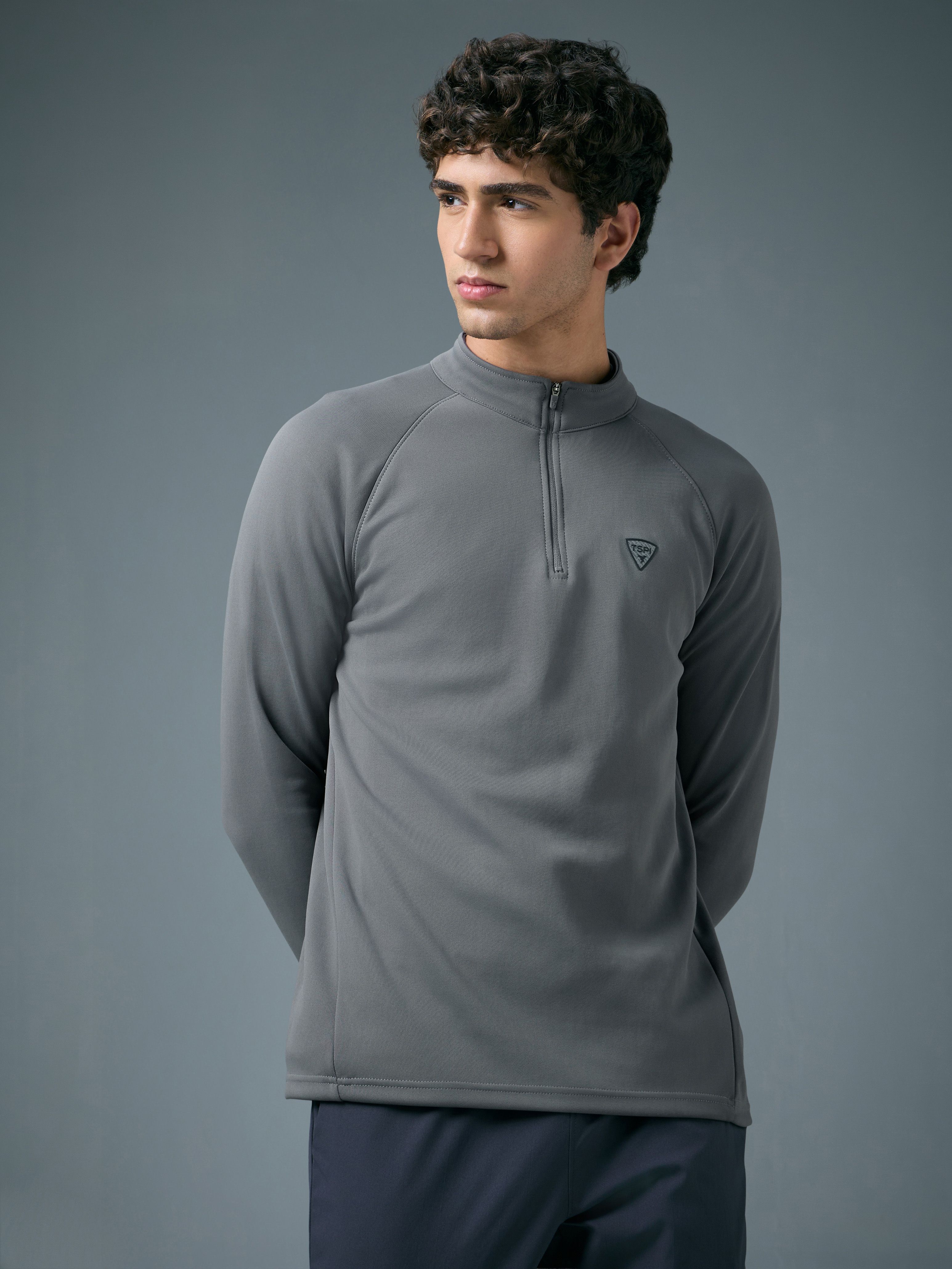 technosport Men Full Sleeve Solid Sweatshirt-picture-13