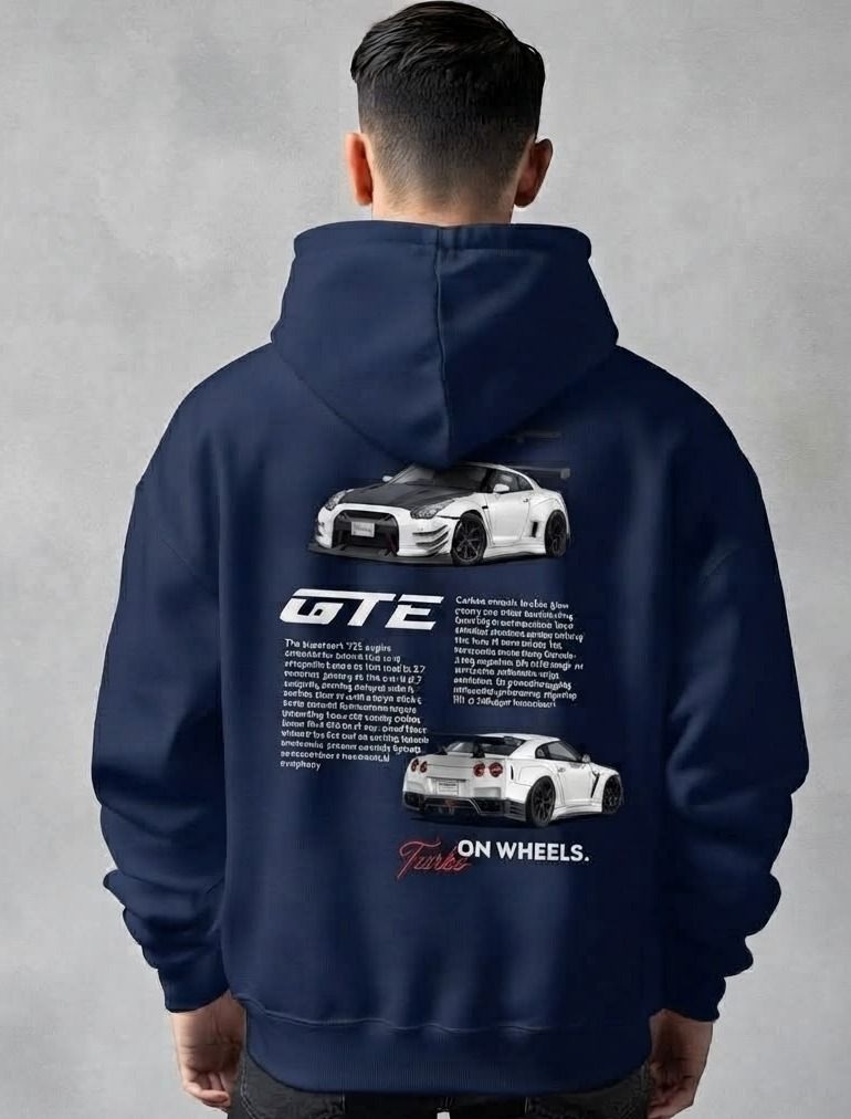urvcreation Men Full Sleeve Graphic Print Reversible Hooded Sweatshirt-picture-48