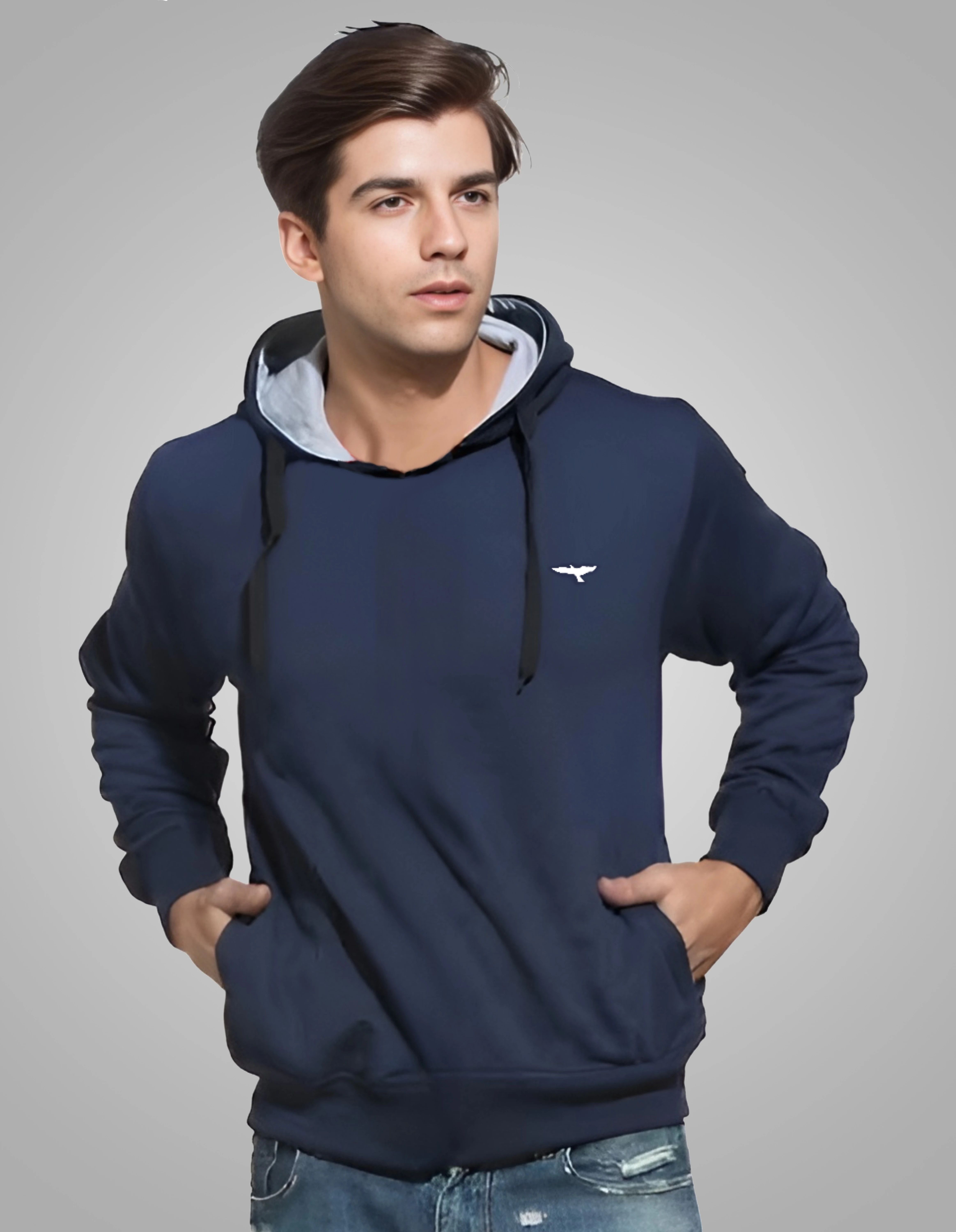 reya Men Full Sleeve Solid Hooded Sweatshirt-picture-28