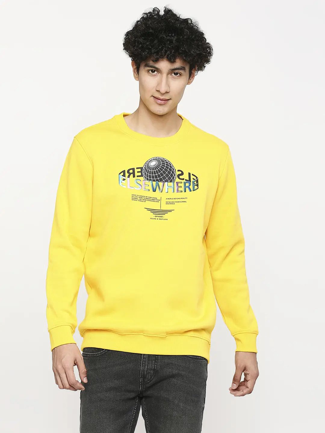 spykar Men Full Sleeve Printed Sweatshirt-picture-25