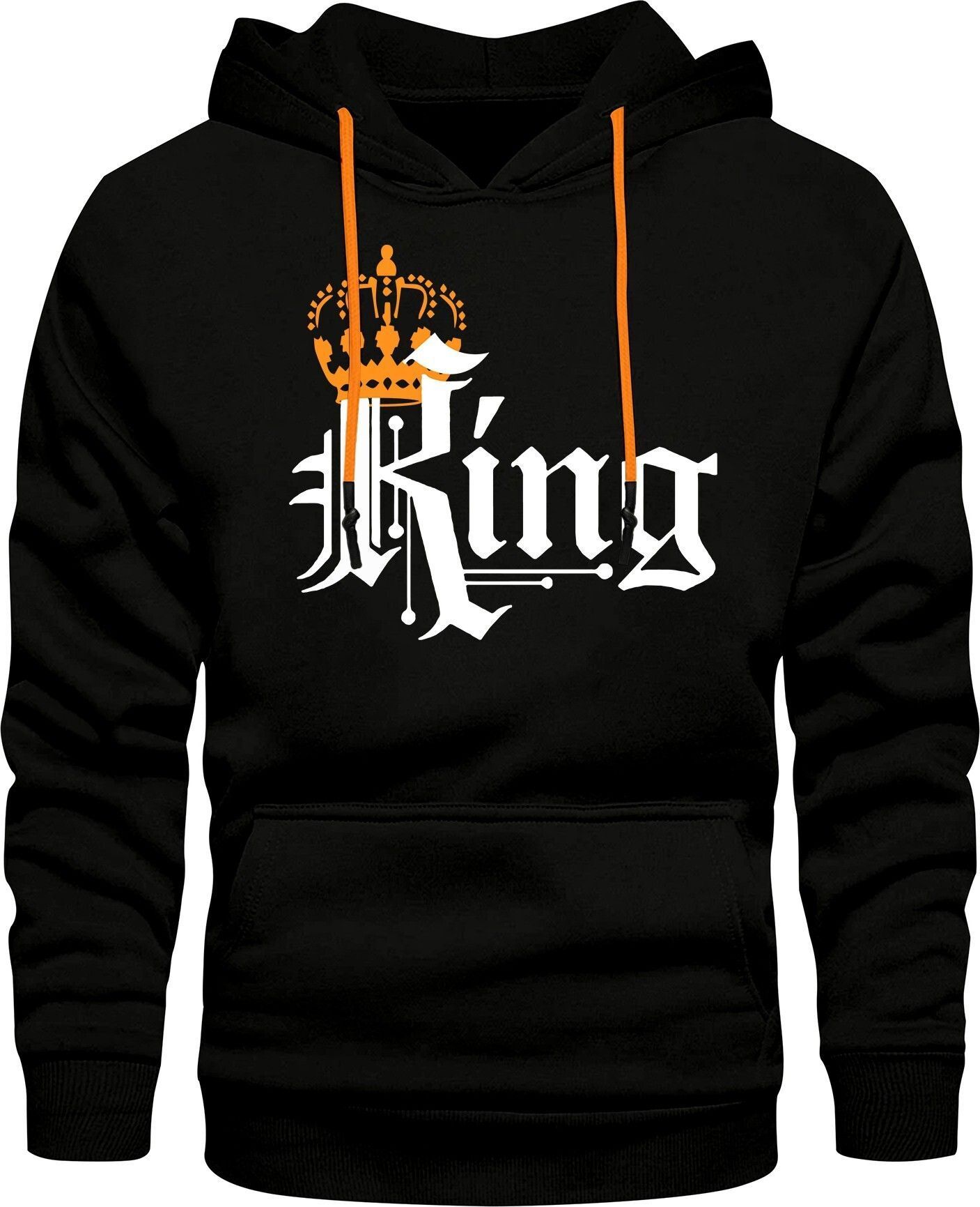 ramzox Men Full Sleeve Printed Hooded Sweatshirt-picture-27