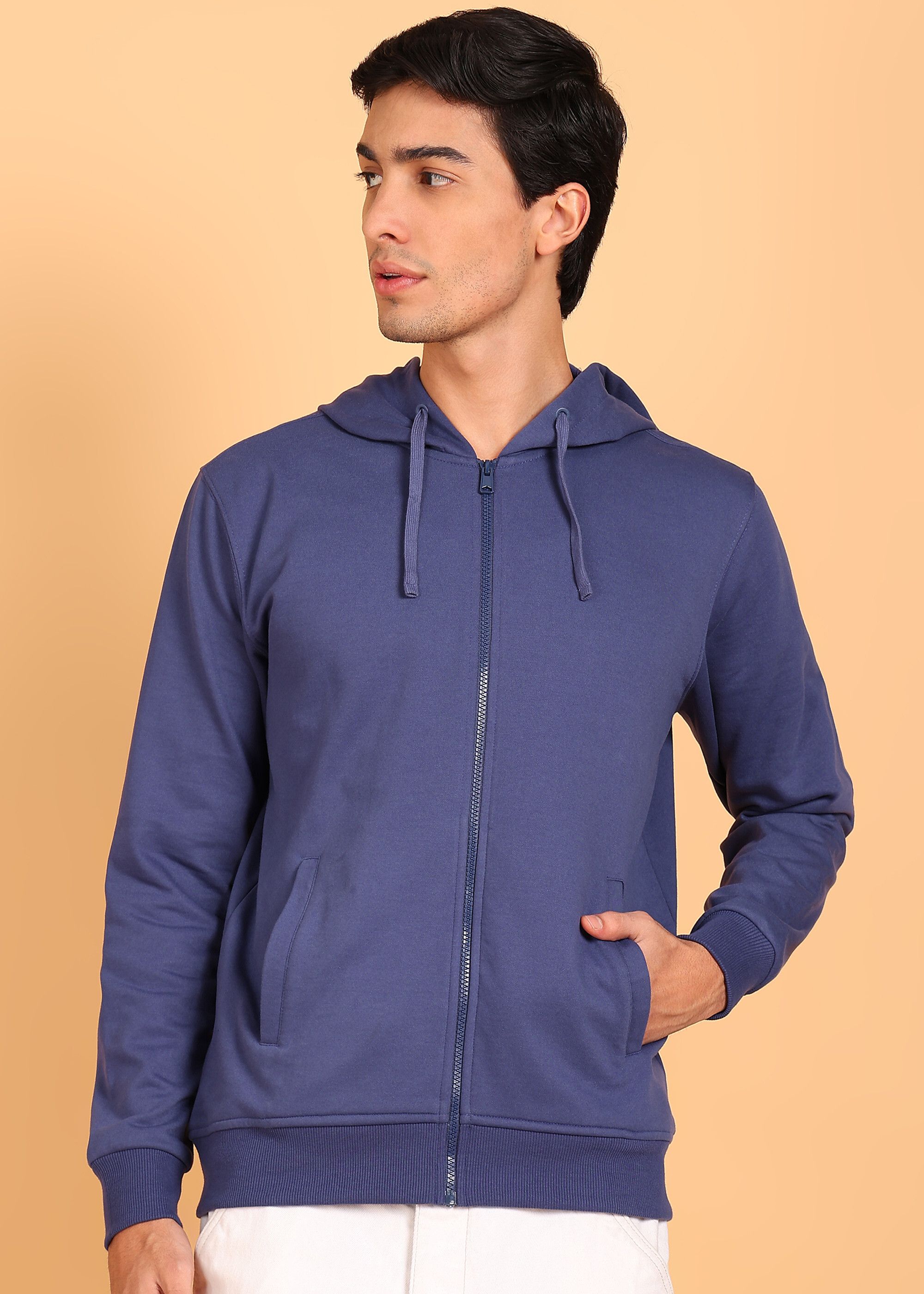 alan jones Men Full Sleeve Solid Hooded Sweatshirt-picture-15