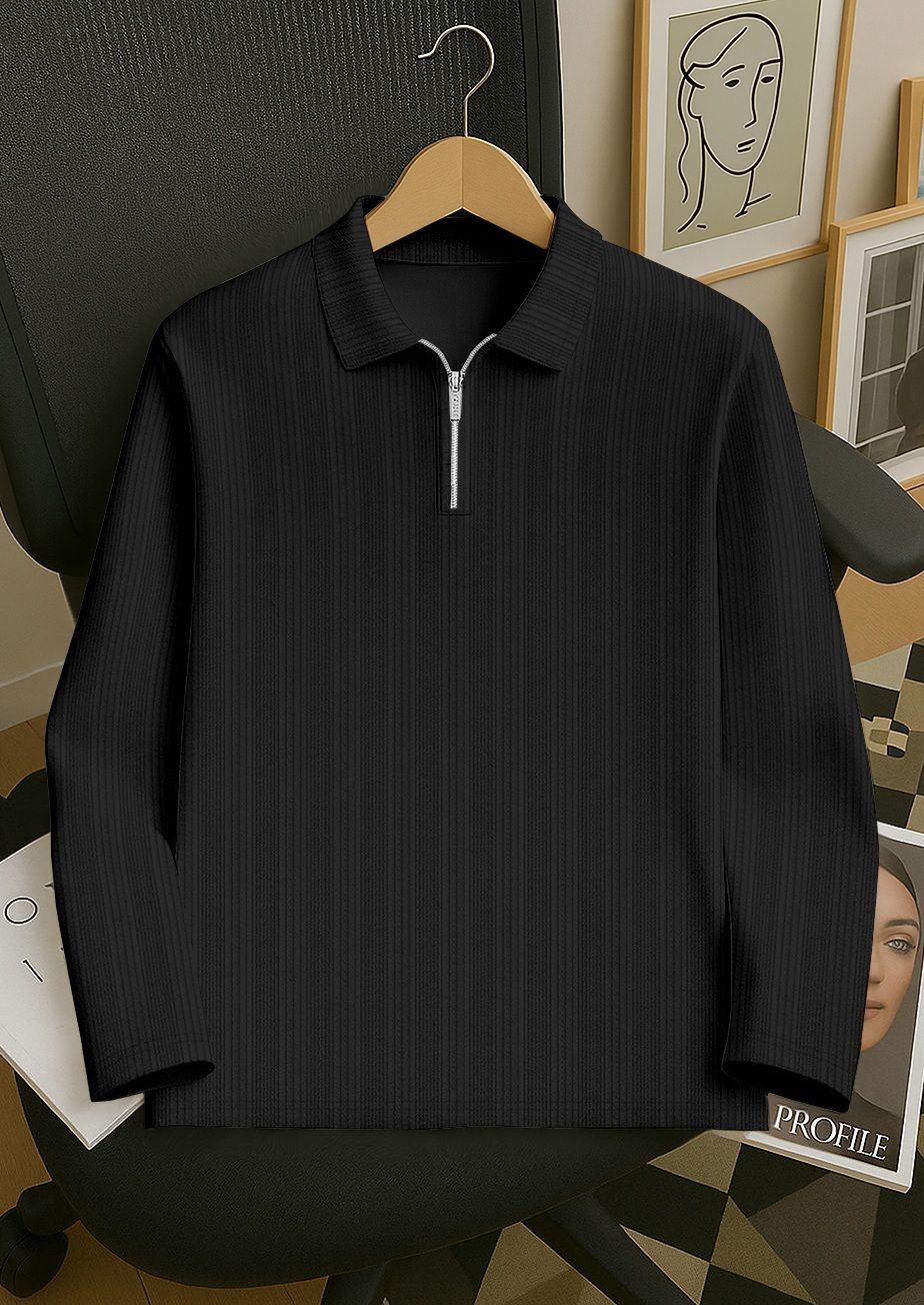 kajaru Men Full Sleeve Self Design Sweatshirt-picture-14