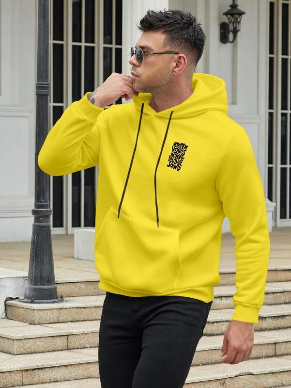 ramzox Men Full Sleeve Printed Hooded Sweatshirt-picture-7