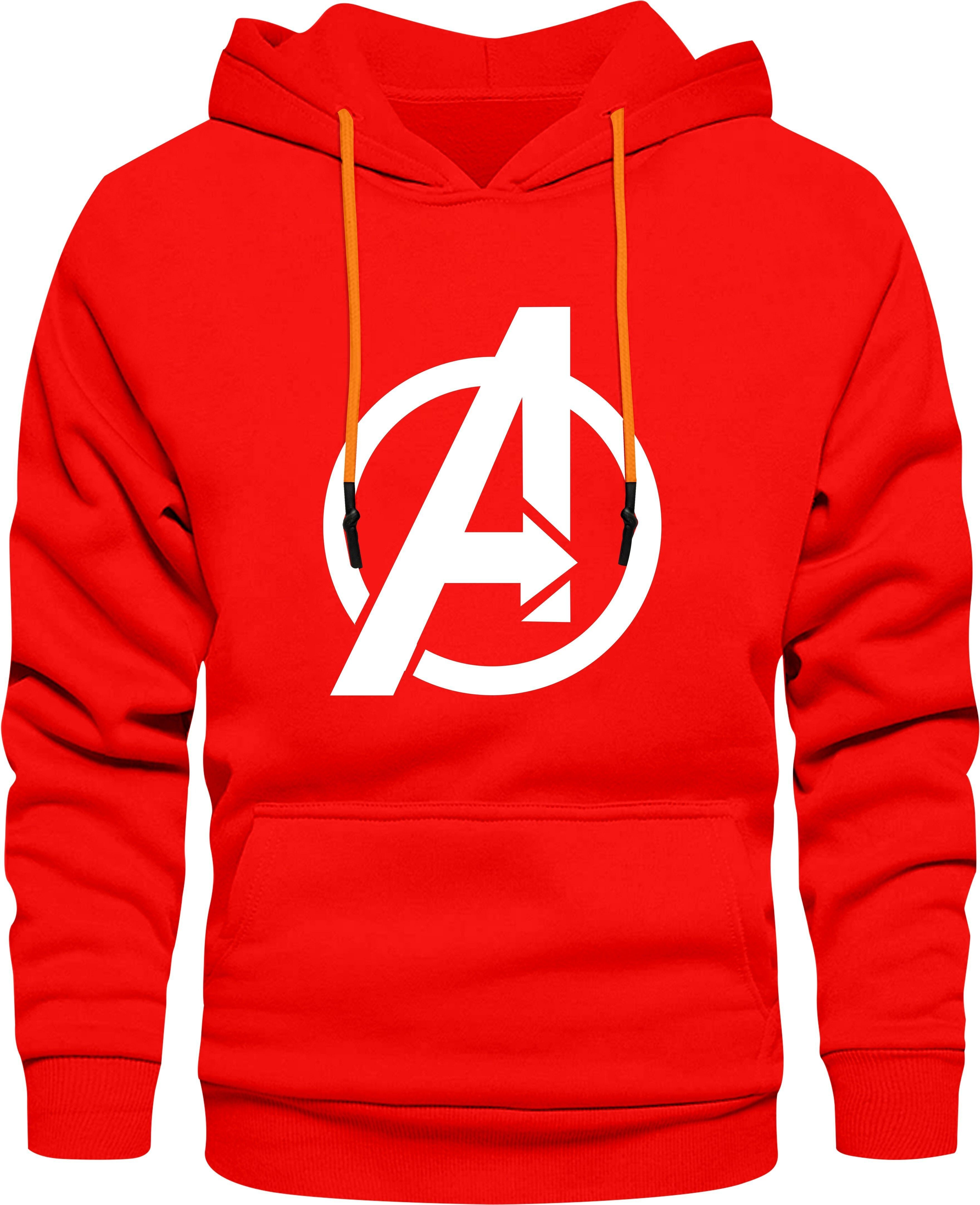 ramzox Men Full Sleeve Printed Hooded Sweatshirt-picture-14