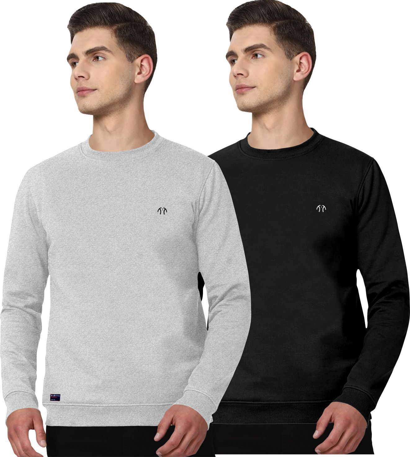 triptee Men Full Sleeve Solid Sweatshirt-picture-10