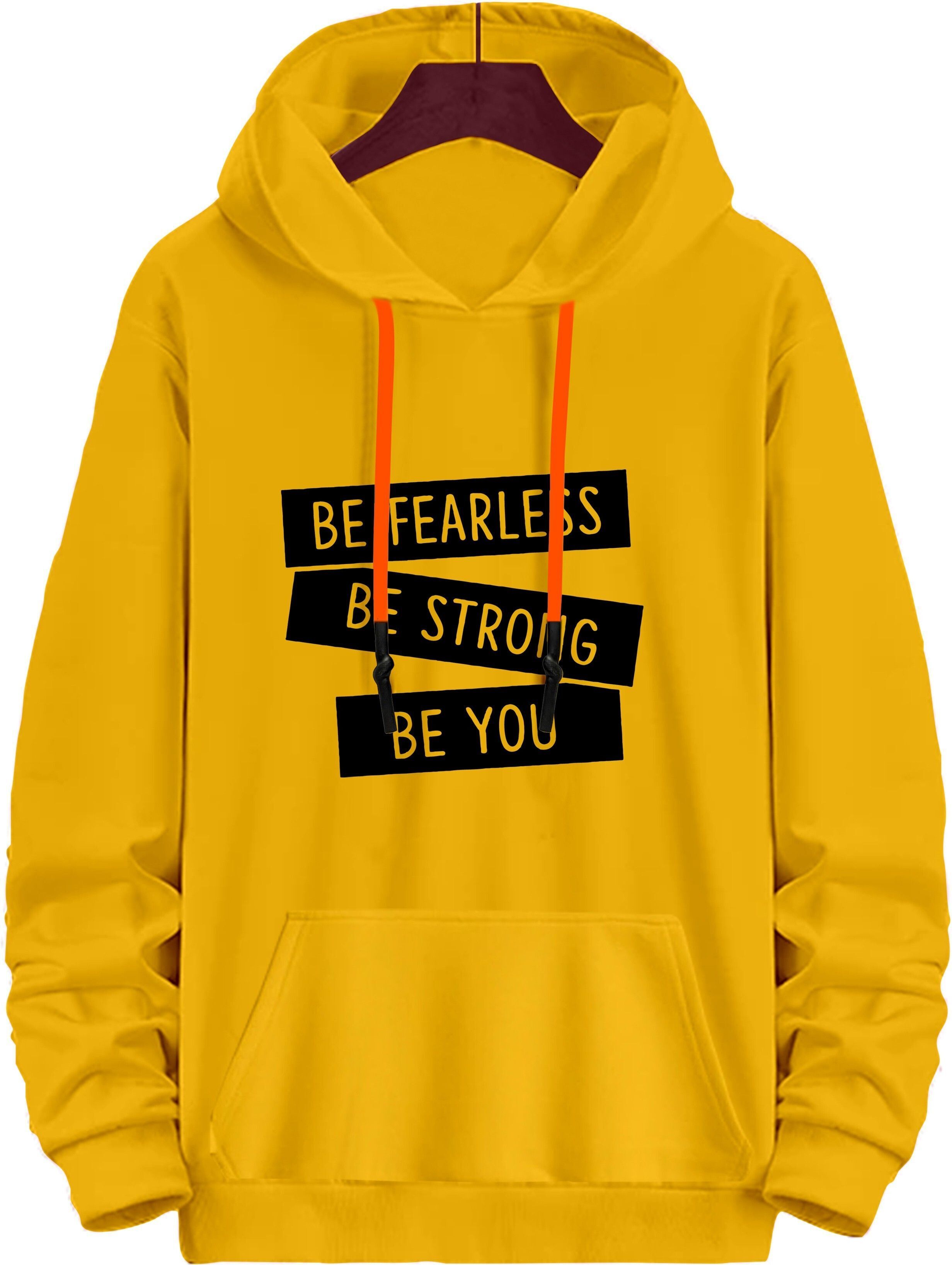 ramzox Men Full Sleeve Printed Hooded Sweatshirt-picture-46
