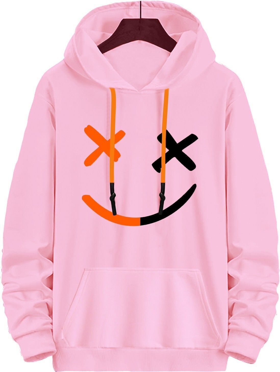 ramzox Men Full Sleeve Printed Hooded Sweatshirt-picture-5