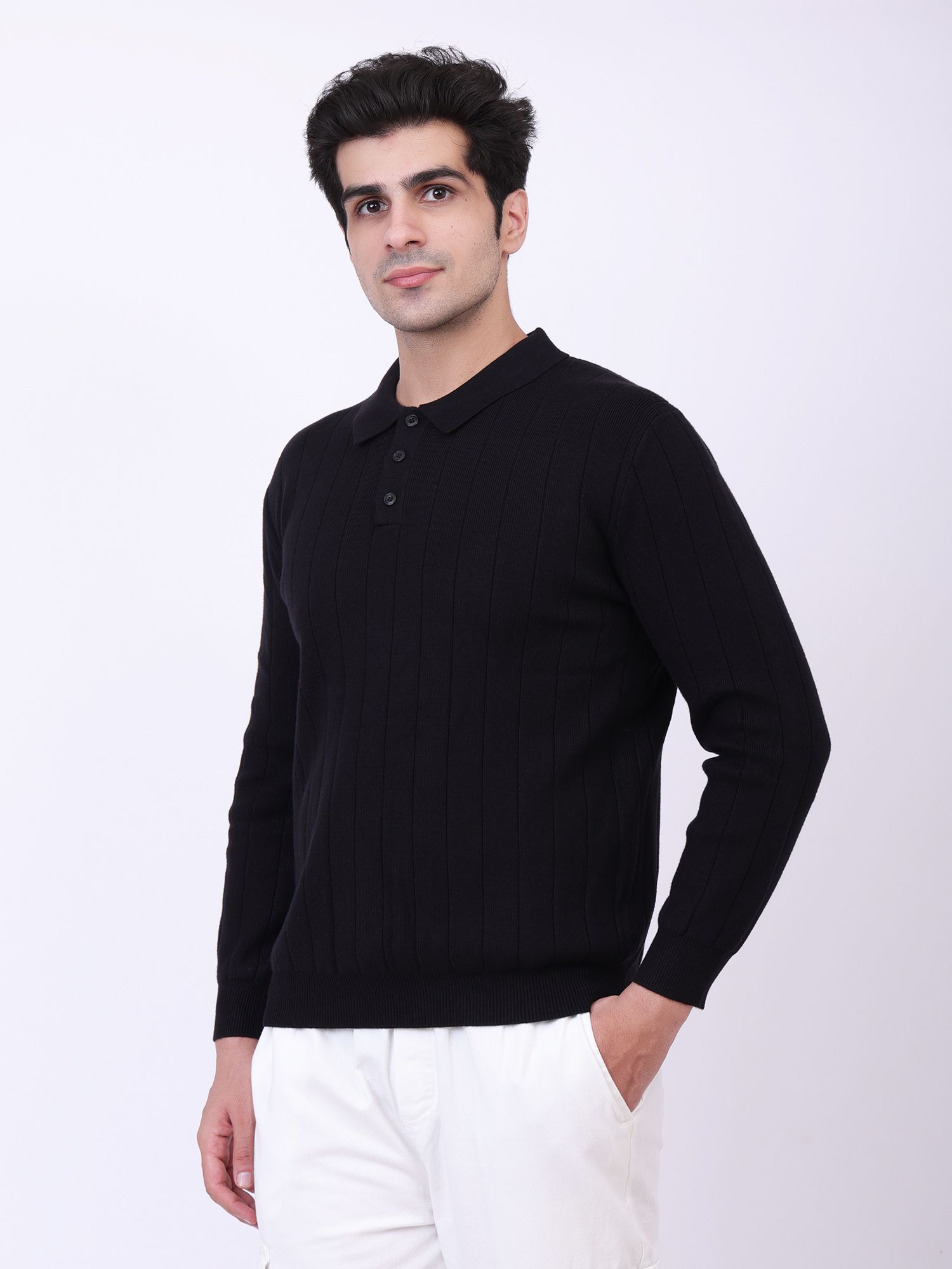 khasaabstyle Men Full Sleeve Self Design Sweatshirt-picture-28