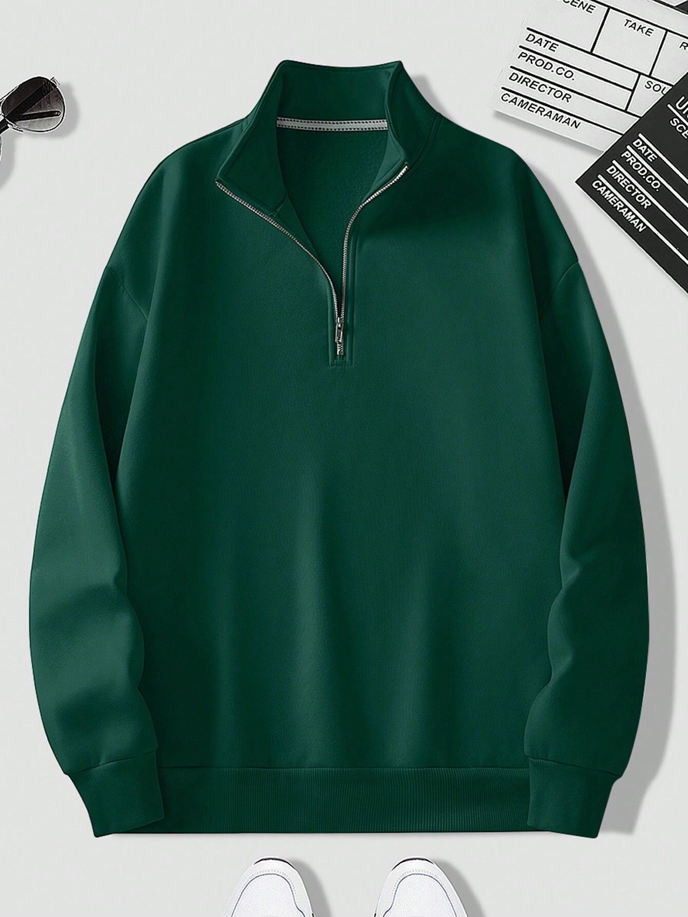 stockton Men Full Sleeve Solid Sweatshirt-picture-12