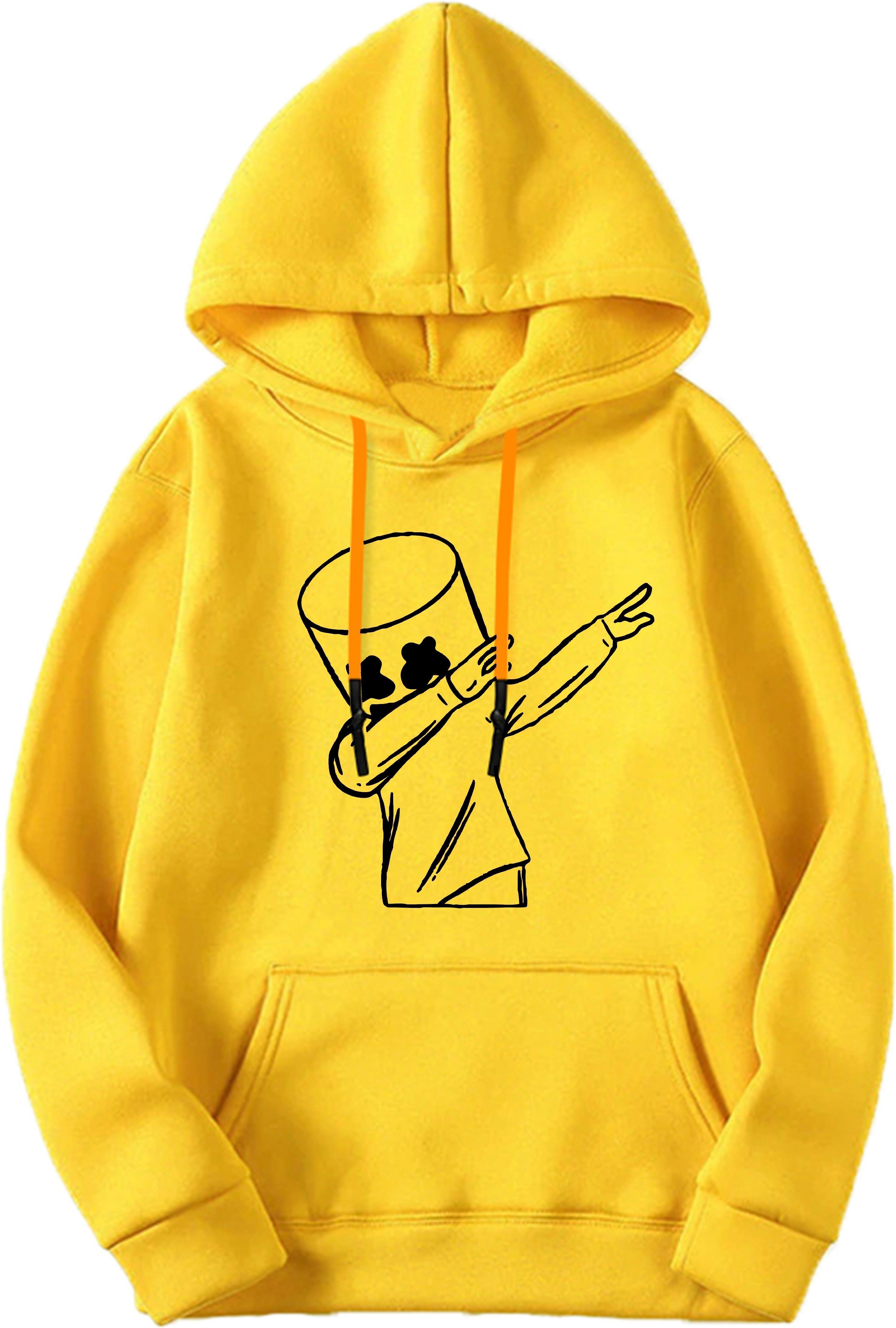 ramzox Men Full Sleeve Printed Hooded Sweatshirt-picture-11