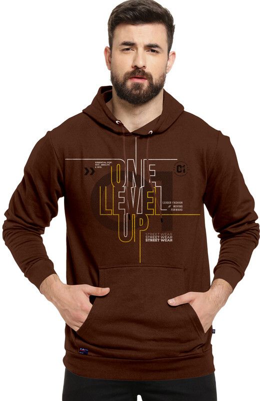 triptee Men Full Sleeve Printed Hooded Sweatshirt-picture-35