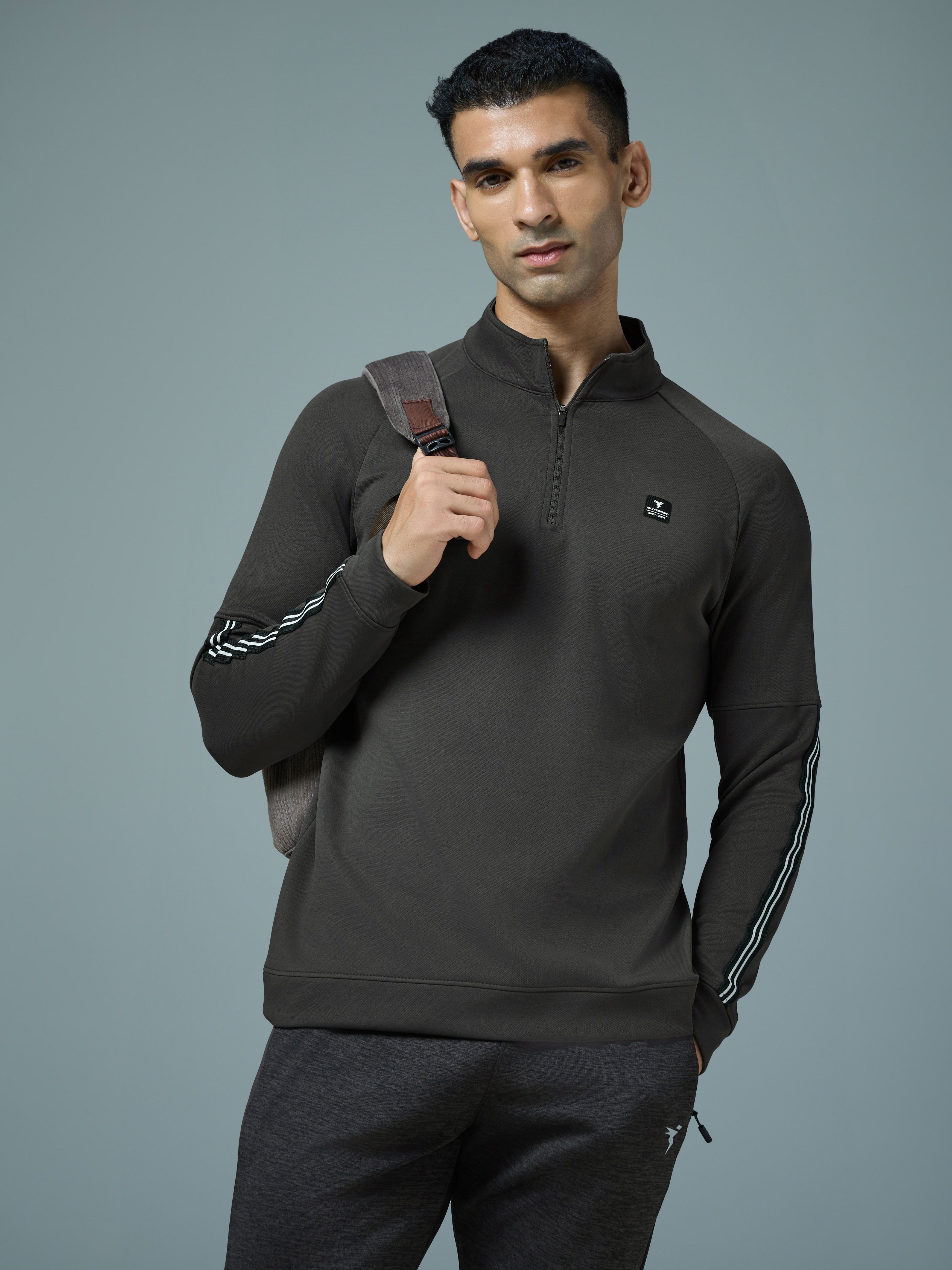 technosport Men Full Sleeve Solid Sweatshirt-picture-31